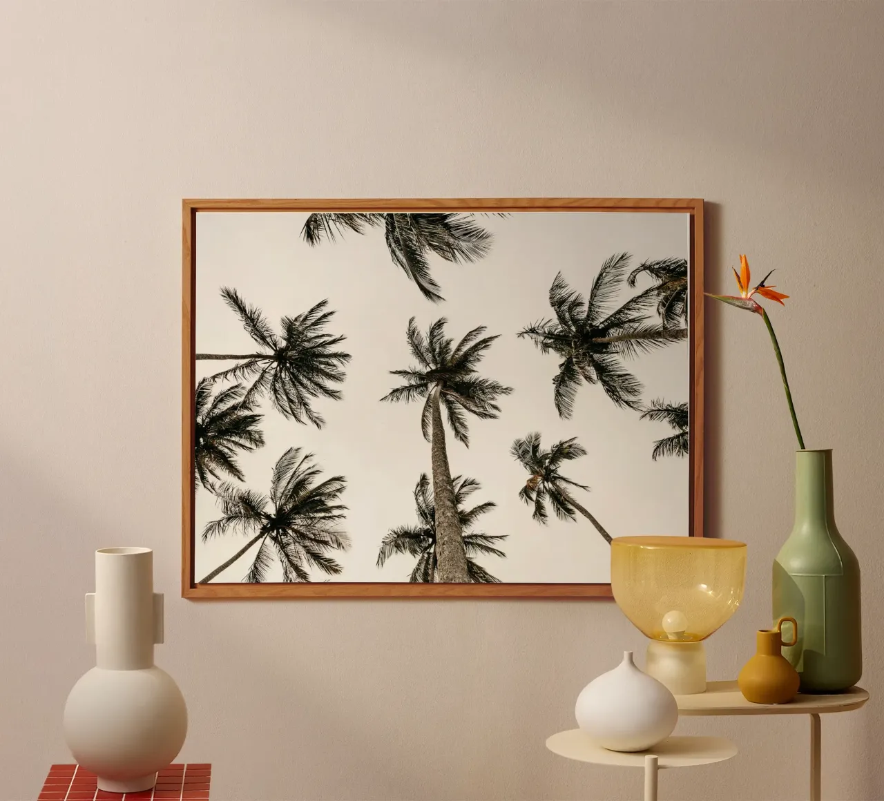 Beach Palms alluminio dibond da treechild