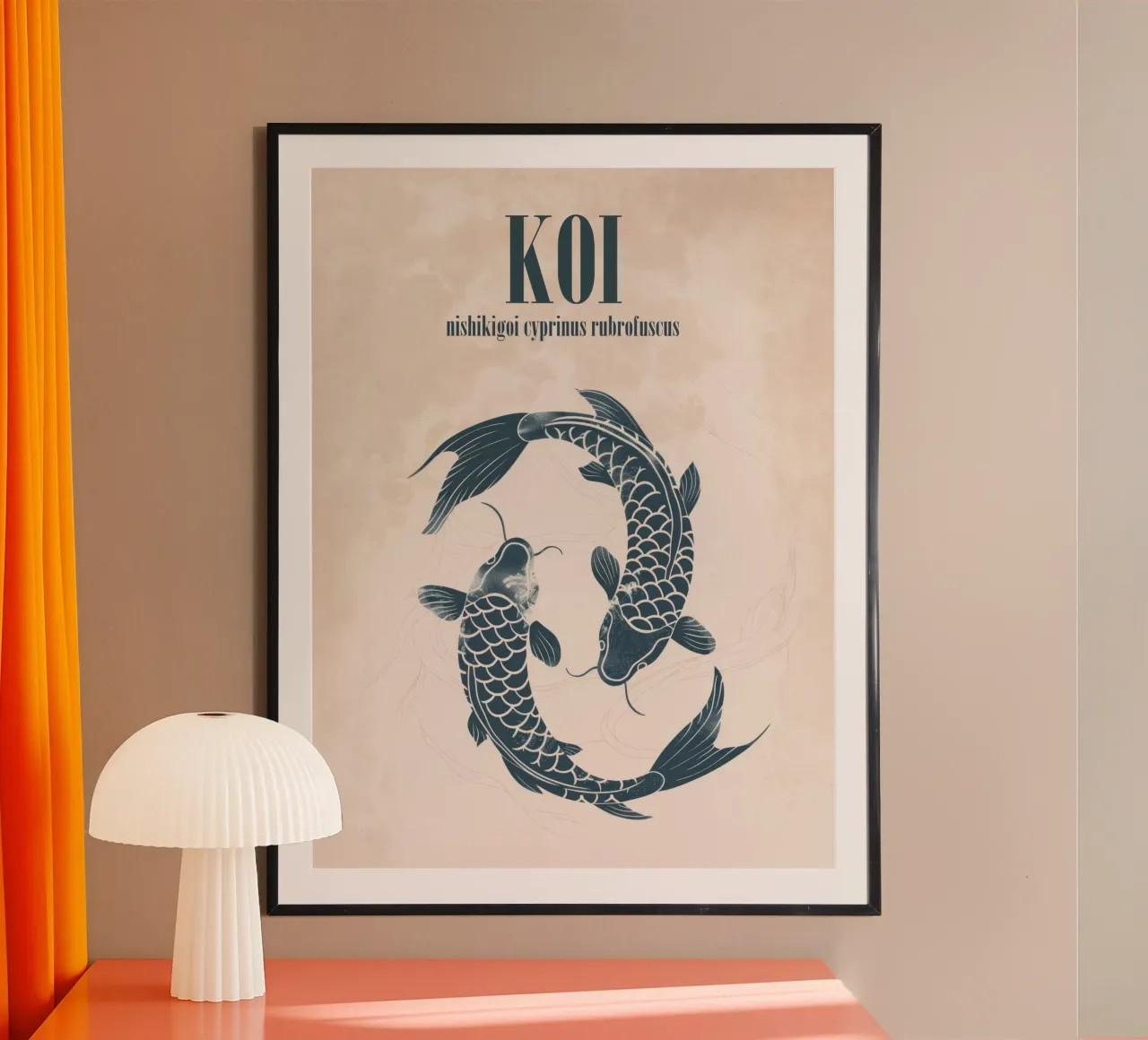 Koi poster by treechild