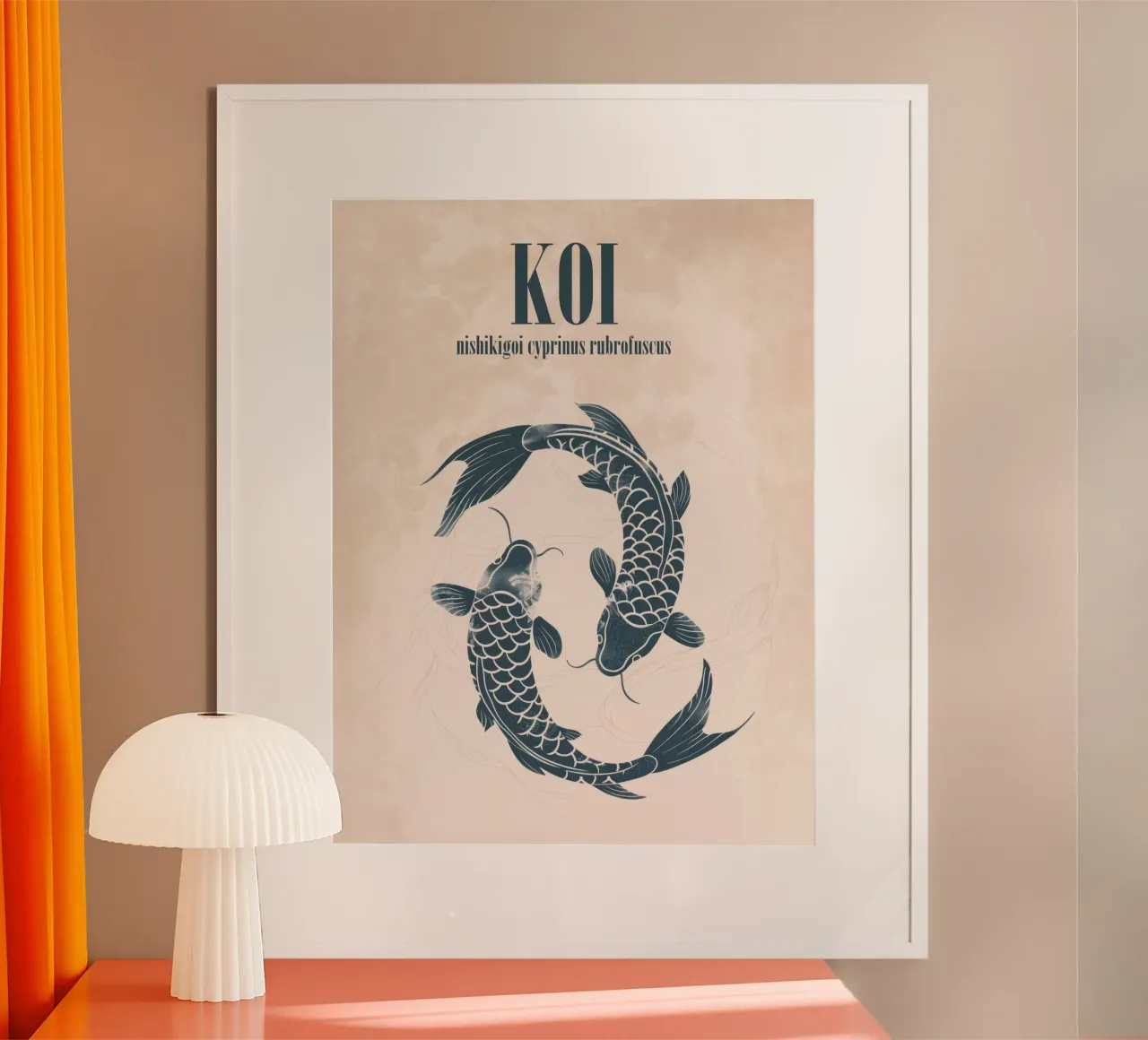Koi poster by treechild