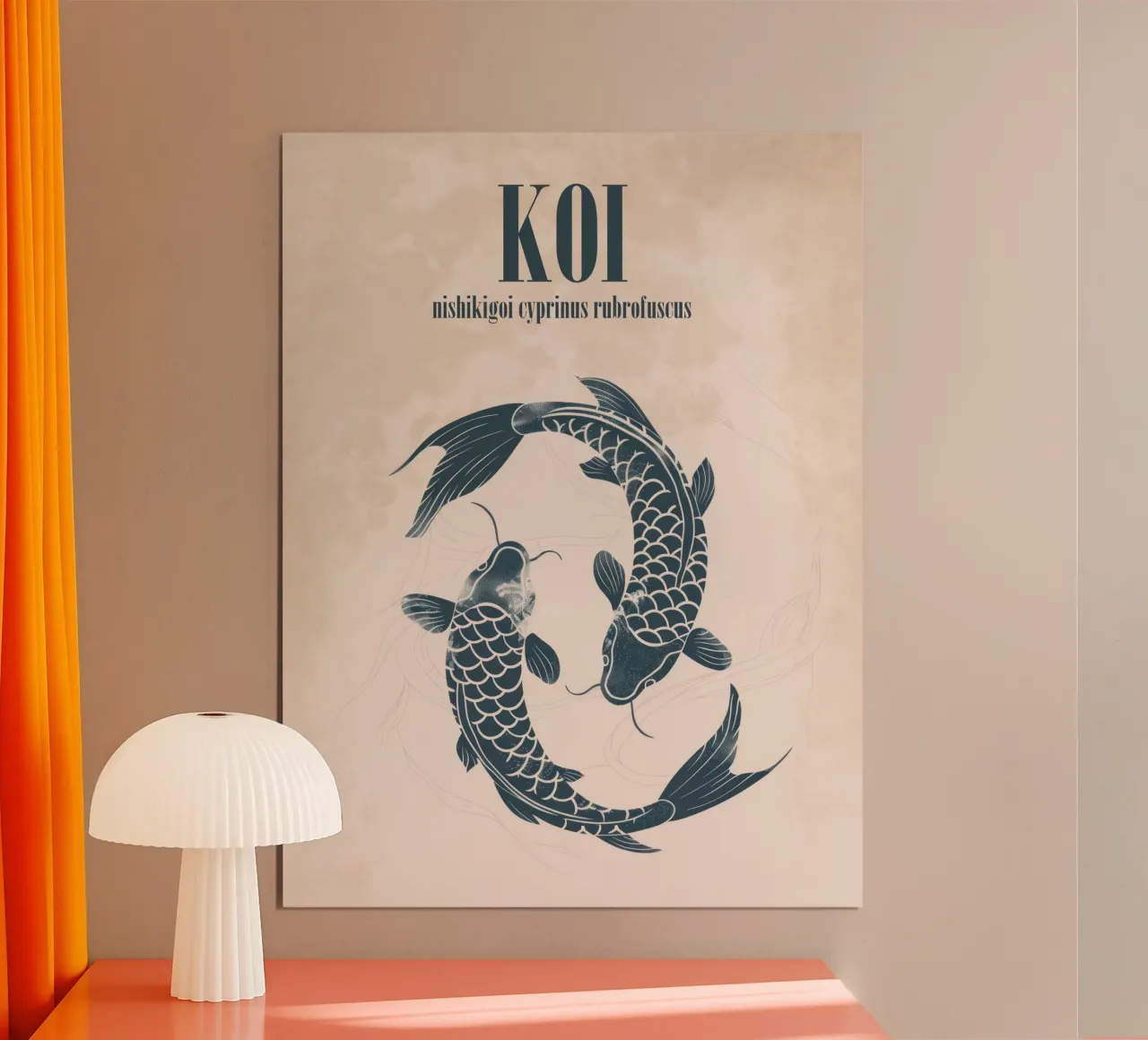 Koi poster by treechild
