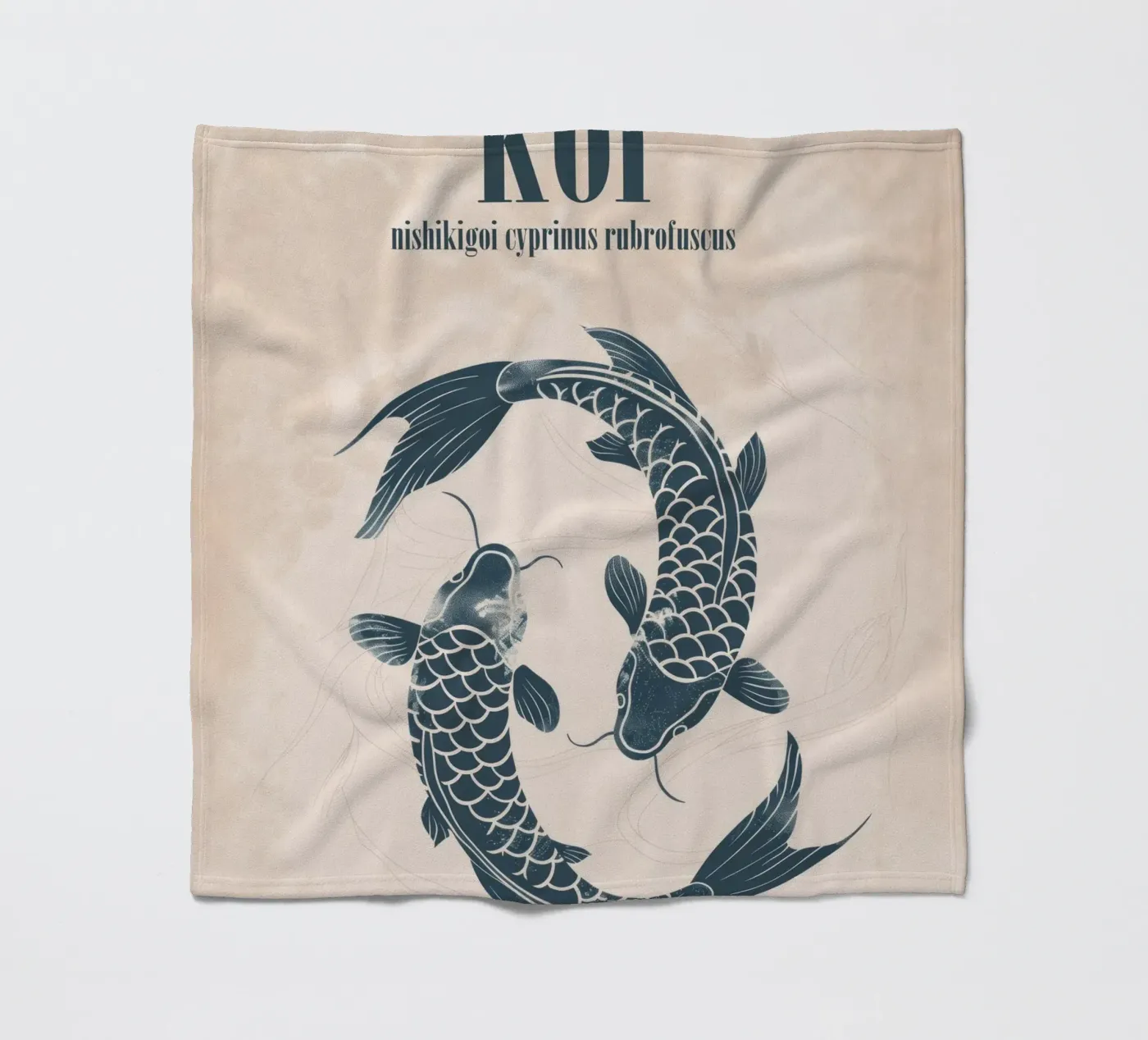 Koi Fleecedecke von treechild