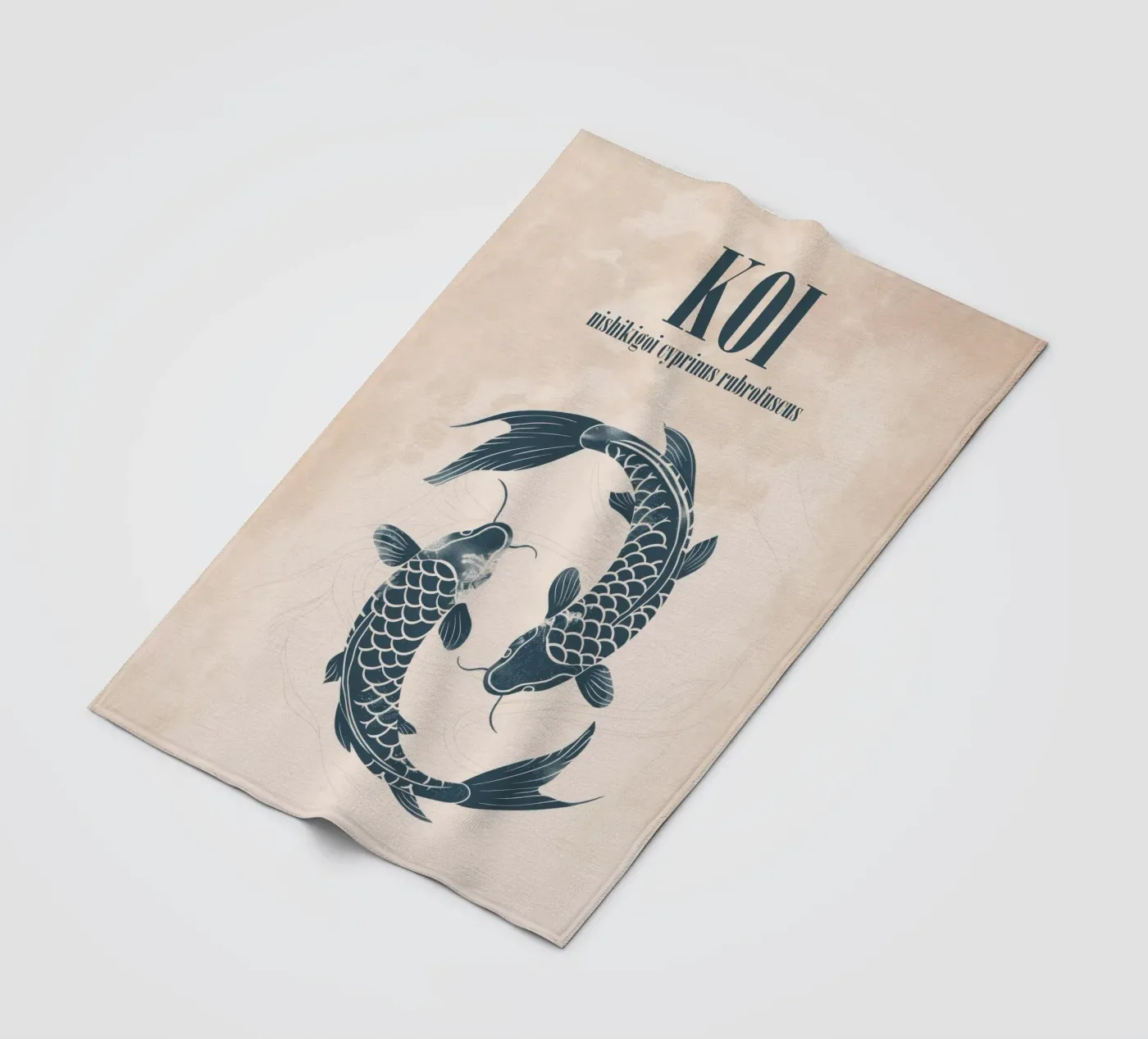 Koi Fleecedecke von treechild