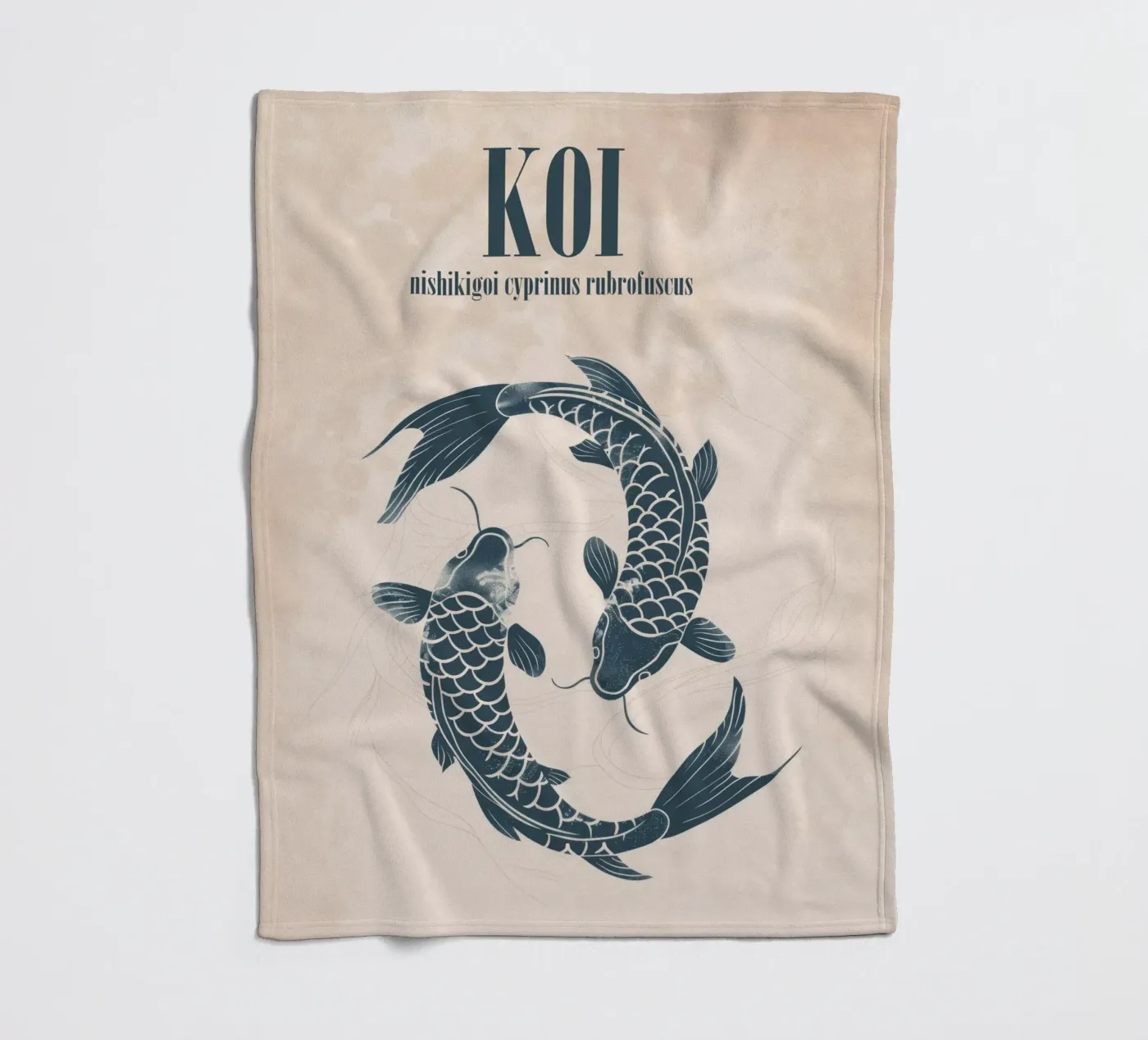Koi Fleecedecke von treechild