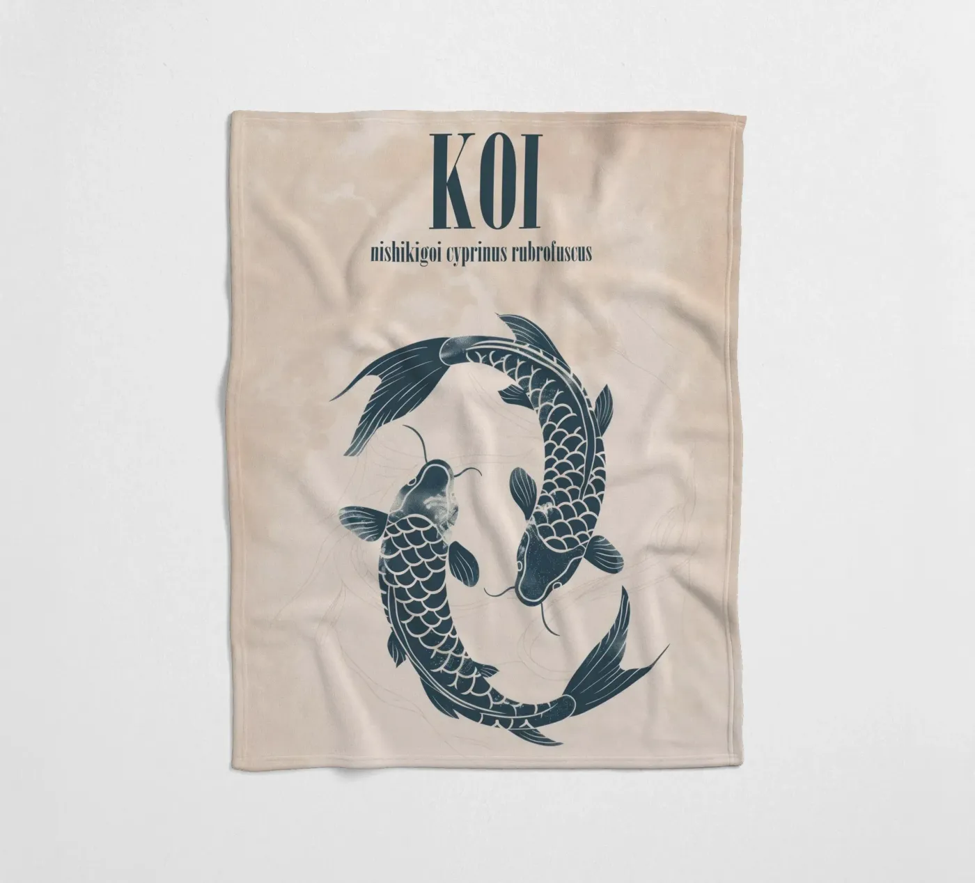 Koi Fleecedecke von treechild
