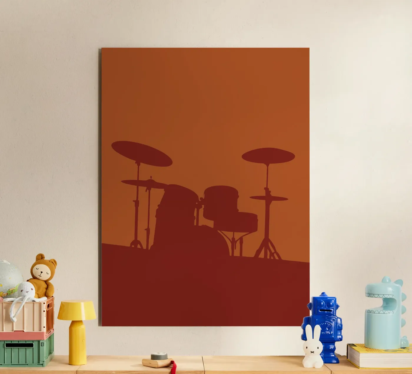 Drum Set forex plate by MUSIC EDITION