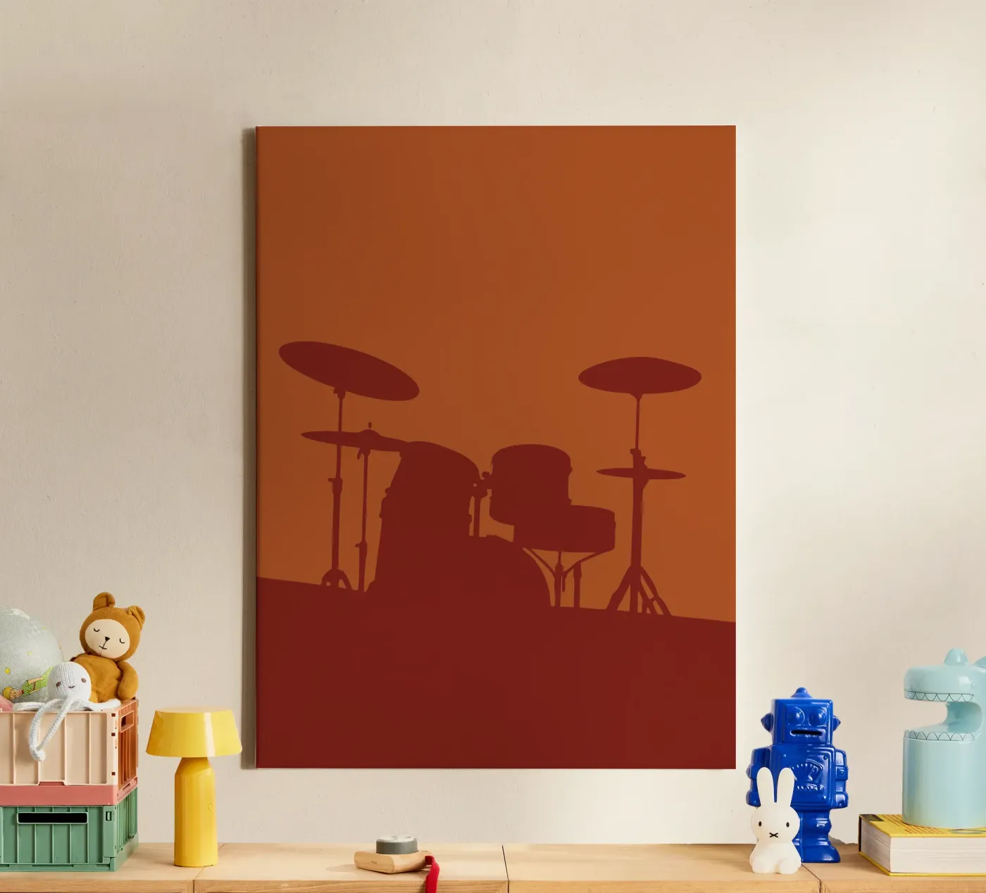 Drum Set canvas by MUSIC EDITION