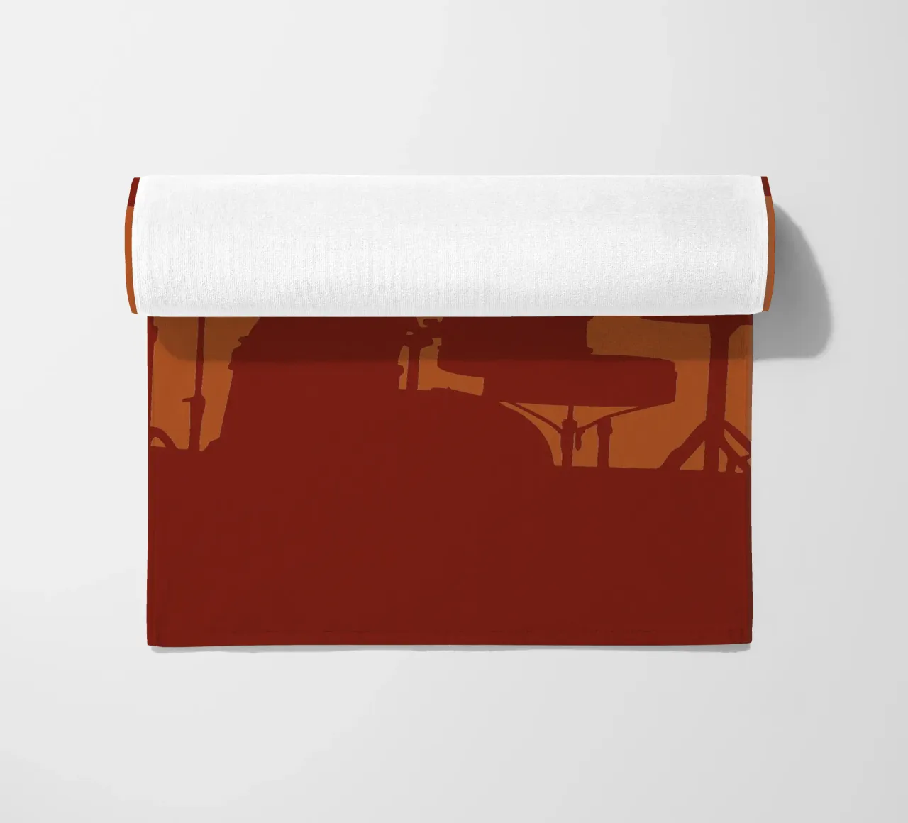 Drum Set beach towel by MUSIC EDITION