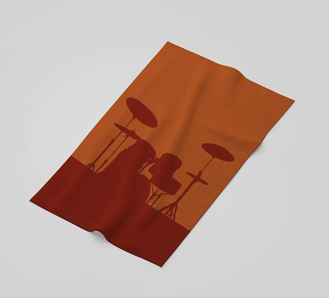 Drum Set beach towel by MUSIC EDITION