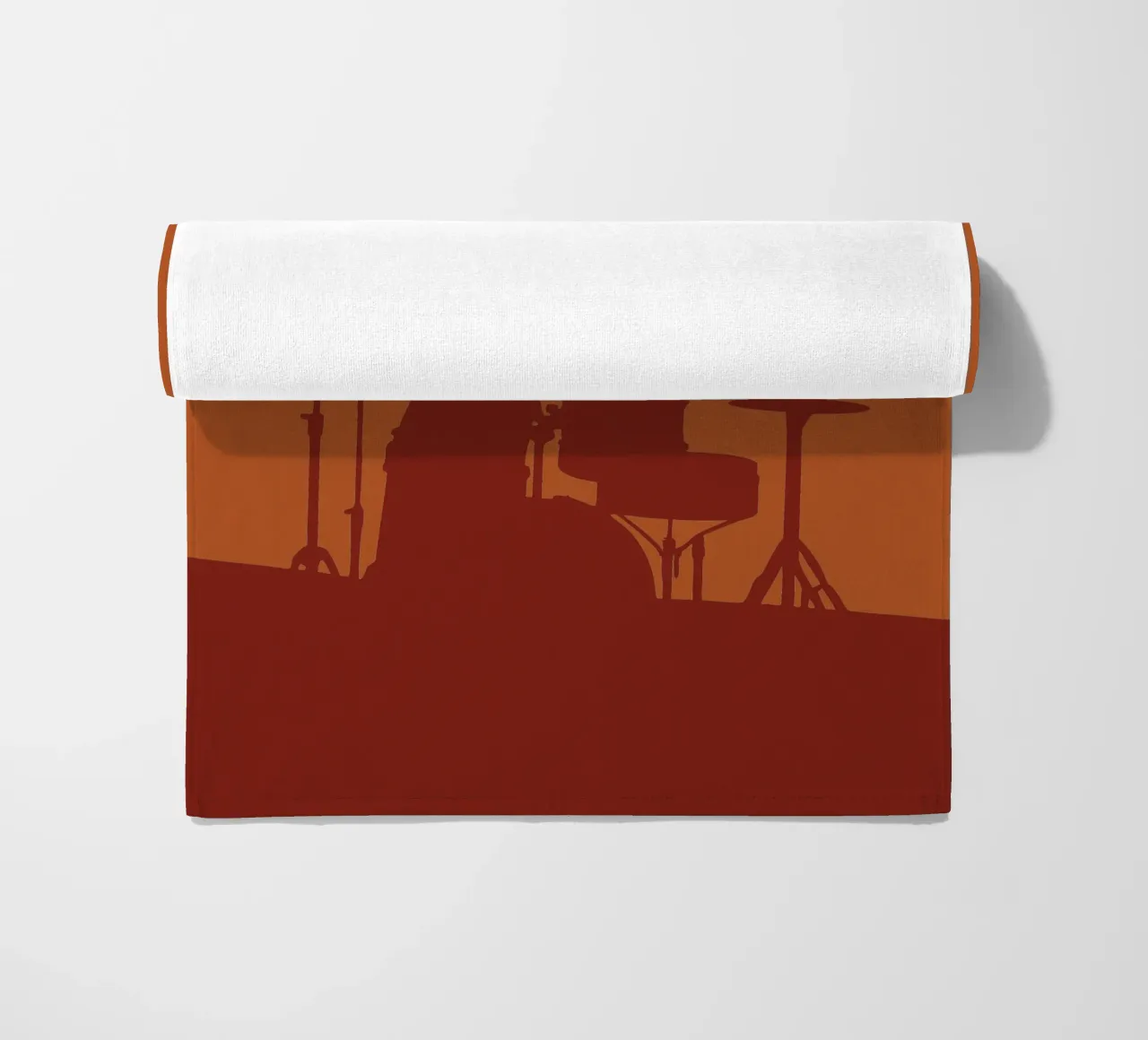 Drum Set beach towel by MUSIC EDITION