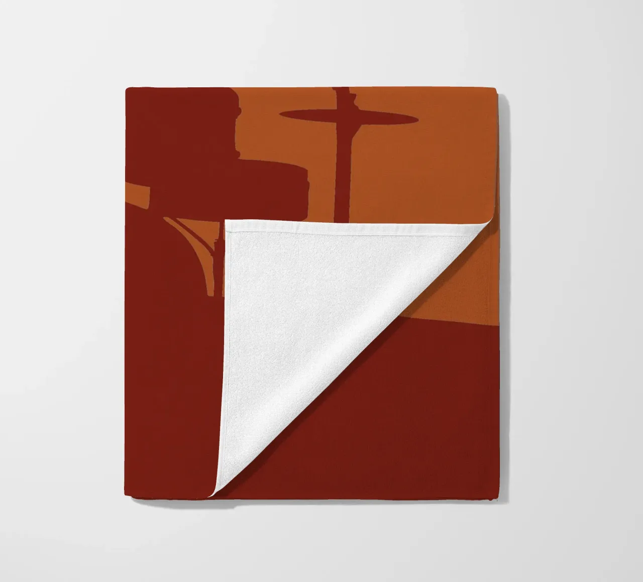 Drum Set beach towel by MUSIC EDITION