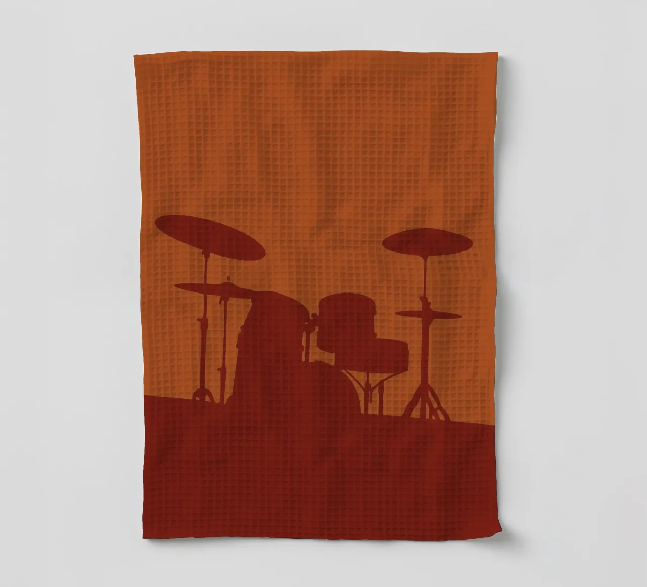 Drum Set tea towel by MUSIC EDITION