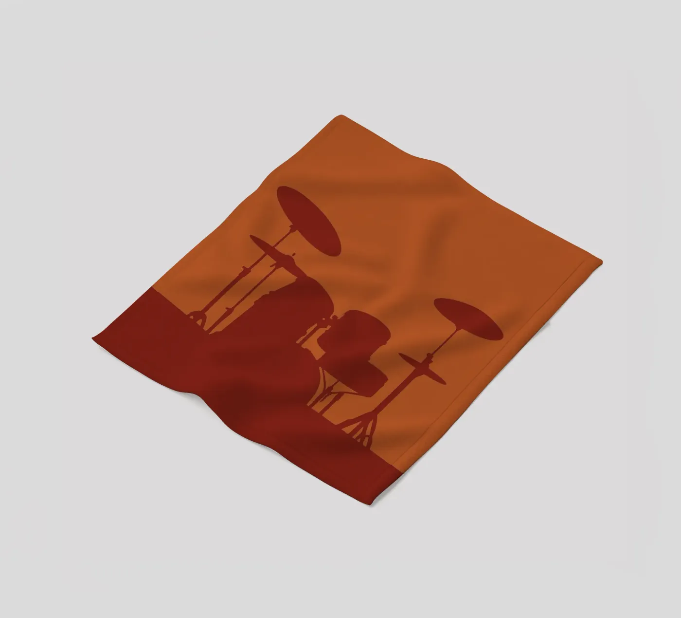 Drum Set Fleecedecke von MUSIC EDITION