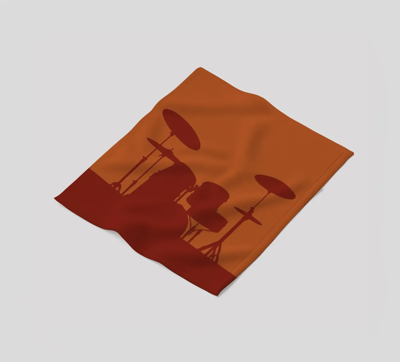 Drum Set Fleecedecke von MUSIC EDITION