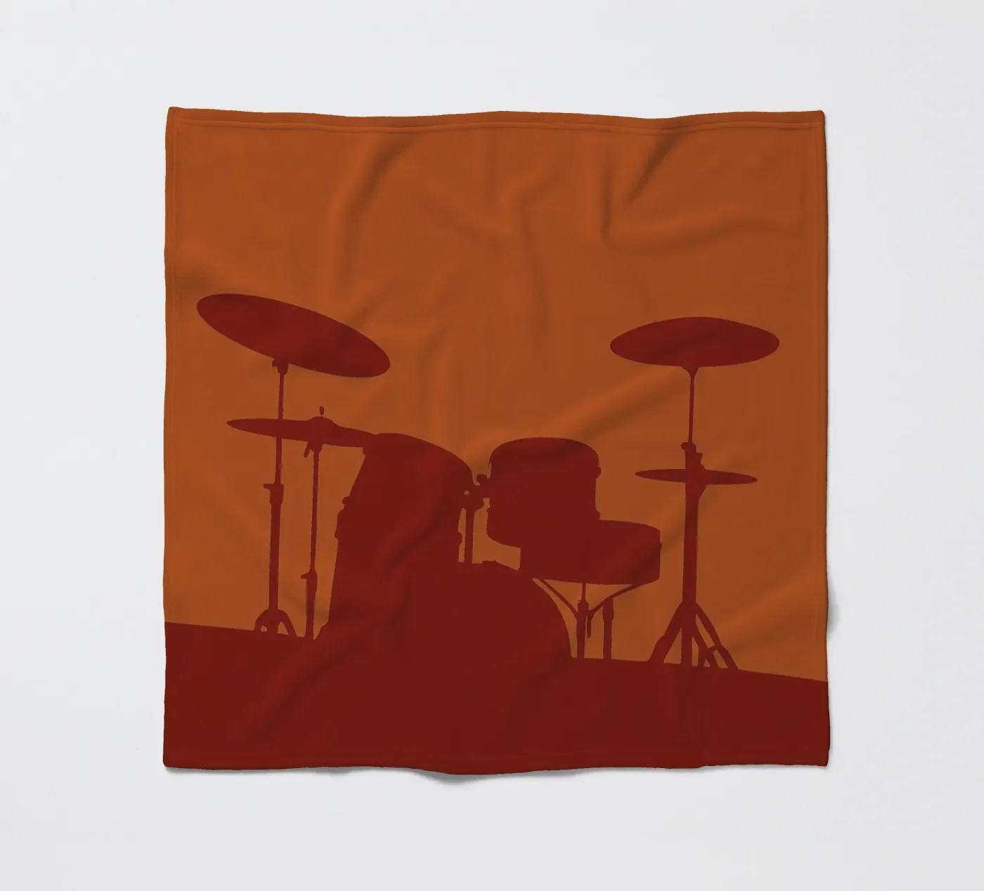 Drum Set Fleecedecke von MUSIC EDITION