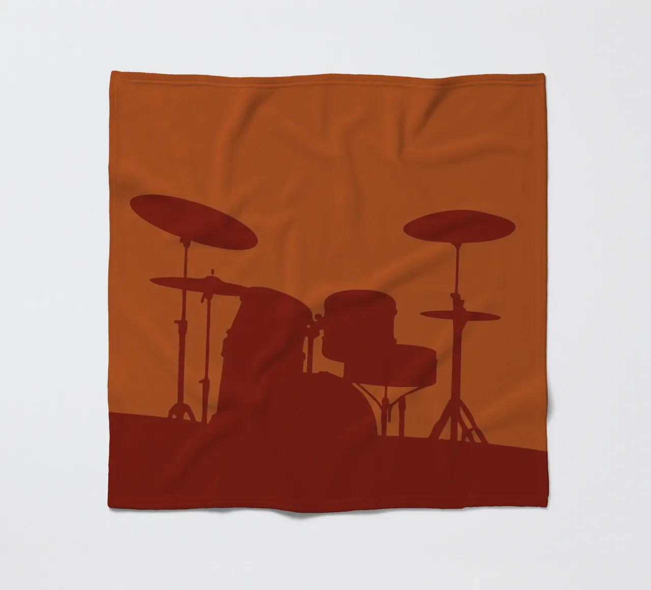 Drum Set Fleecedecke von MUSIC EDITION