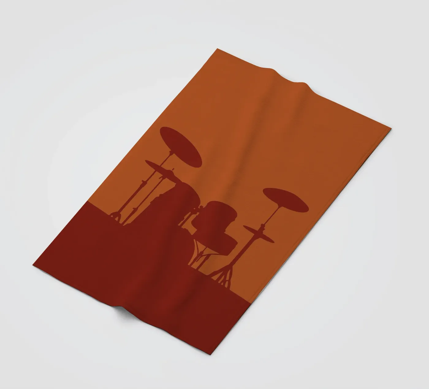 Drum Set Fleecedecke von MUSIC EDITION