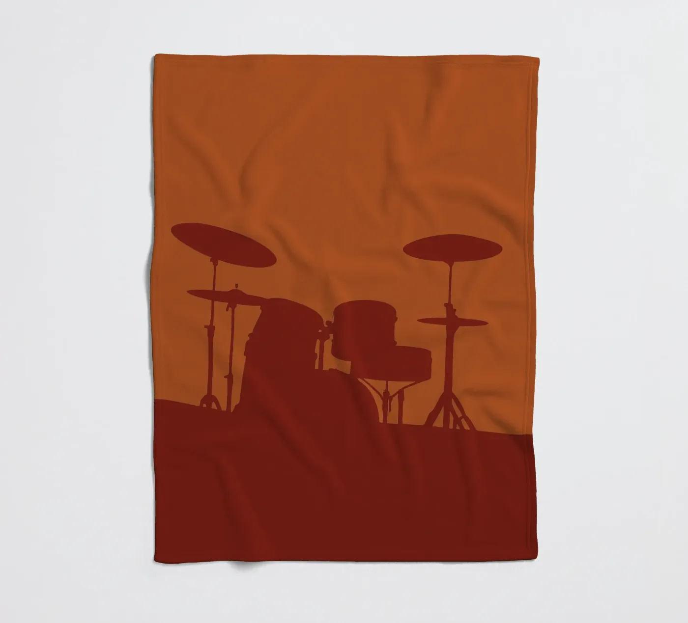 Drum Set Fleecedecke von MUSIC EDITION