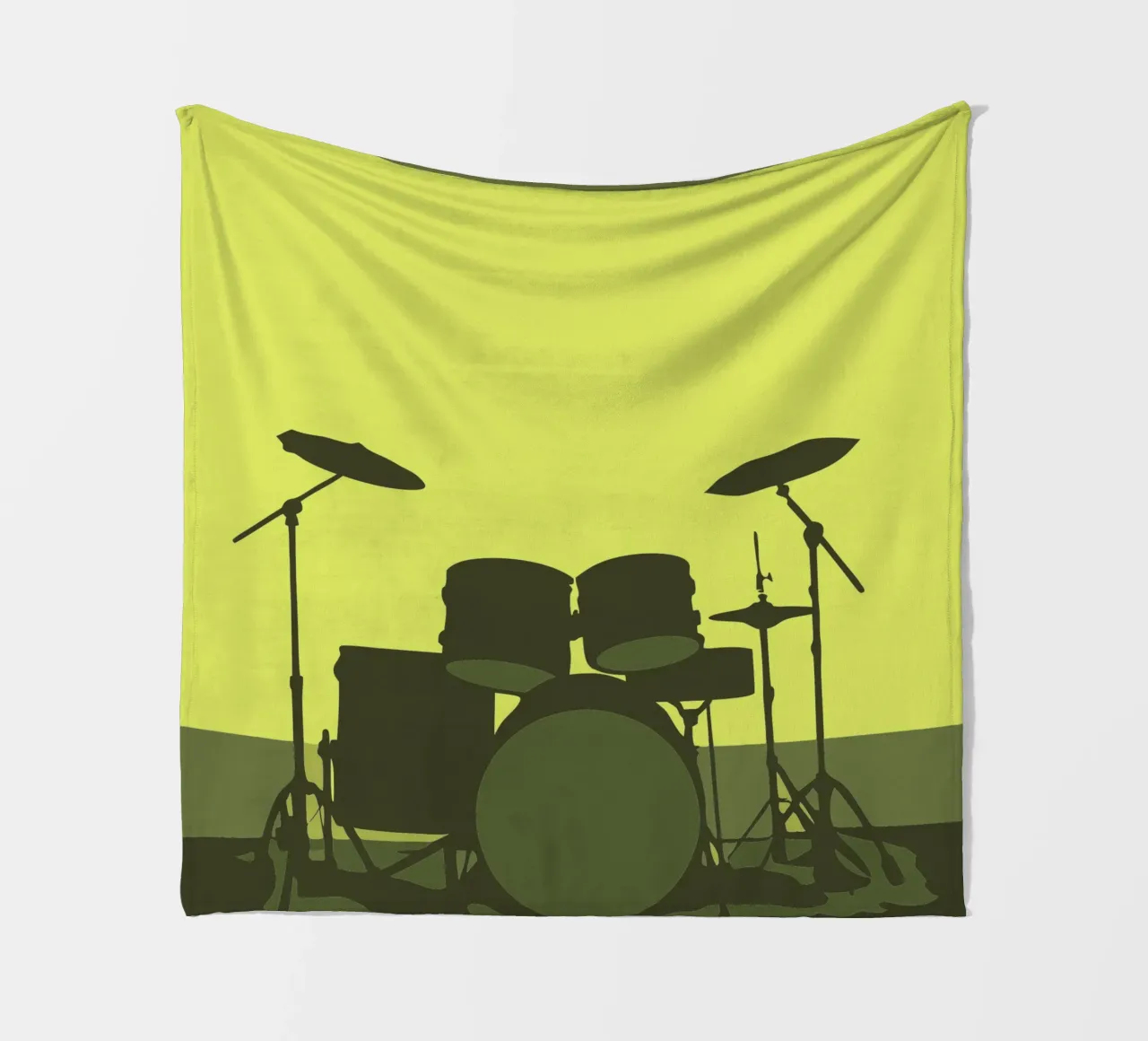 Drum Set Fleecedecke von MUSIC EDITION