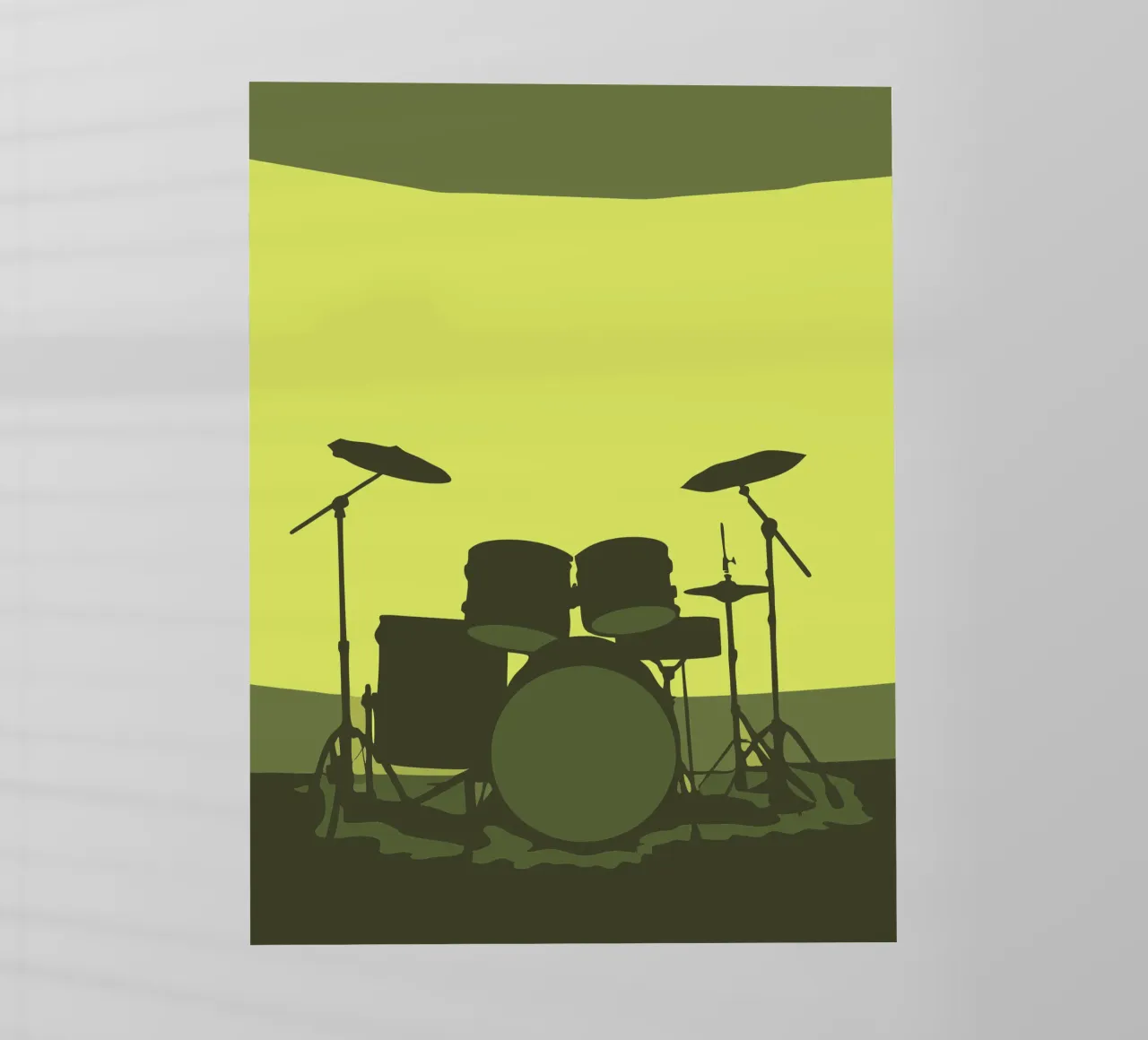 Batteria pellicola backlit da MUSIC EDITION