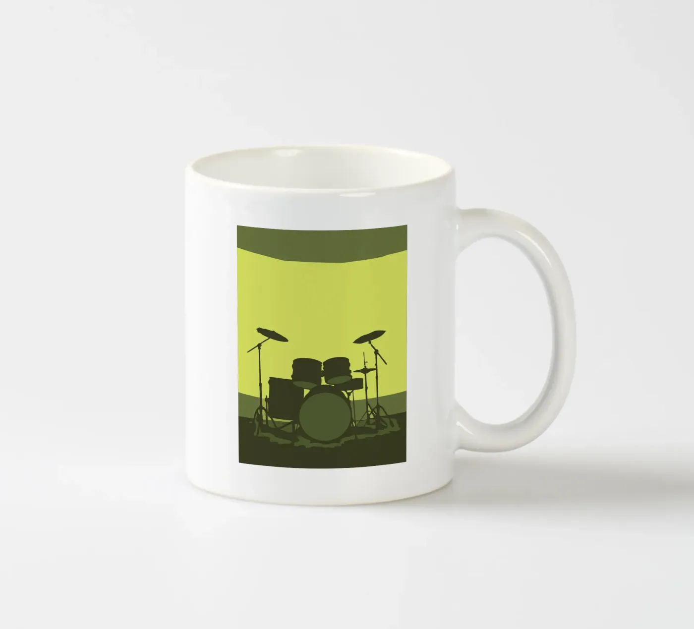 Set de batterie mug en céramique de MUSIC EDITION
