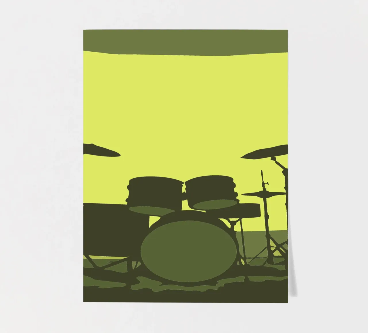 Drum Set sticker sheet by MUSIC EDITION