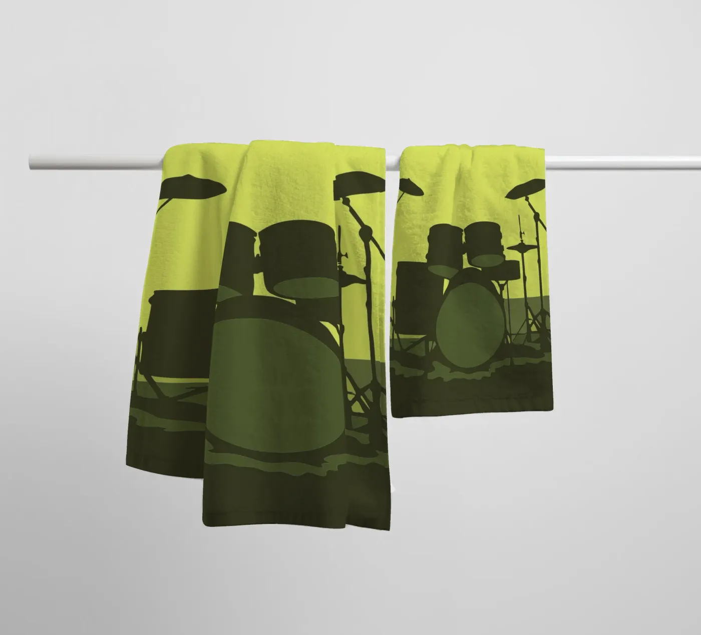 Drumstel badhanddoek van MUSIC EDITION