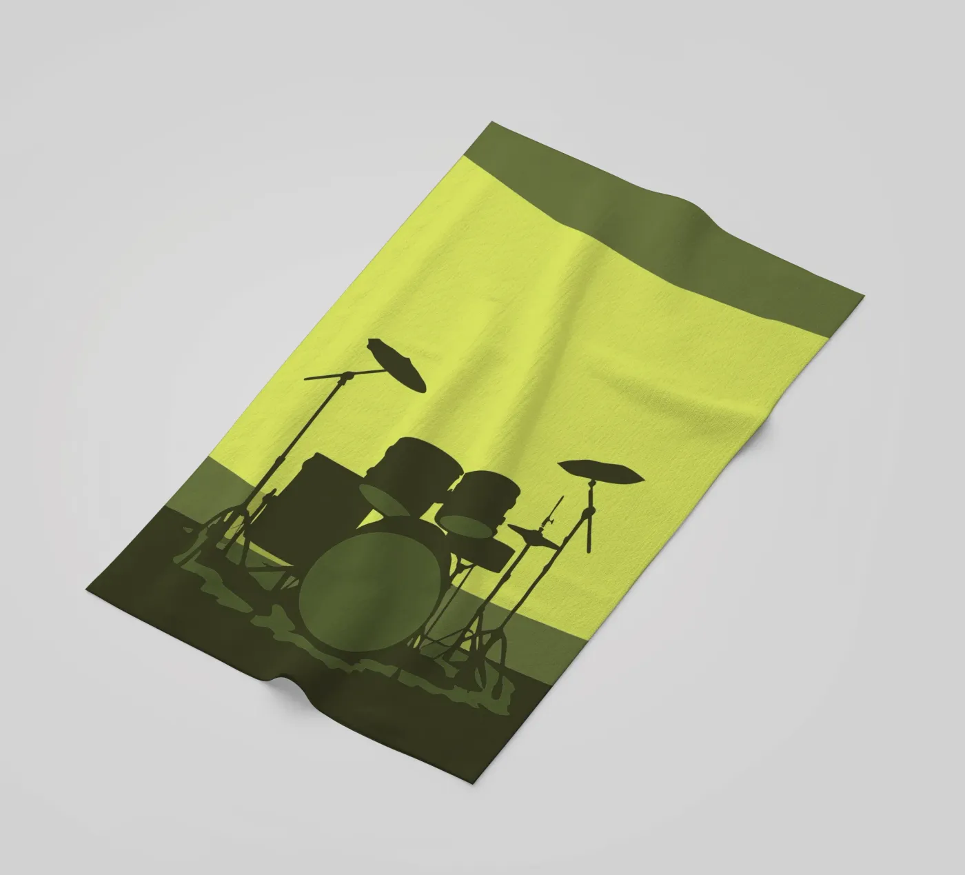 Drum Set serviette de plage de MUSIC EDITION