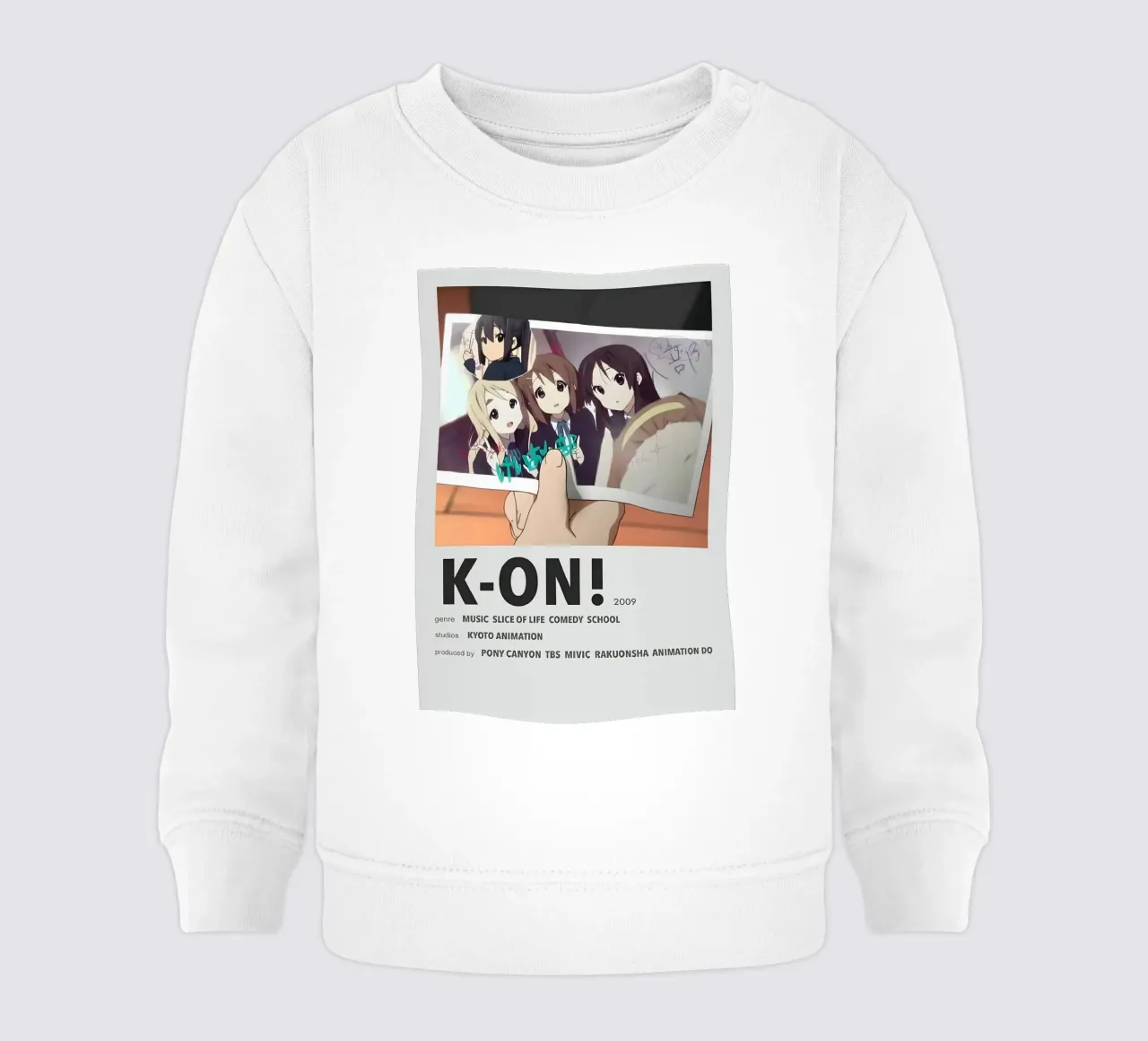 K-ON!  2009 felpa neonato da Totoya