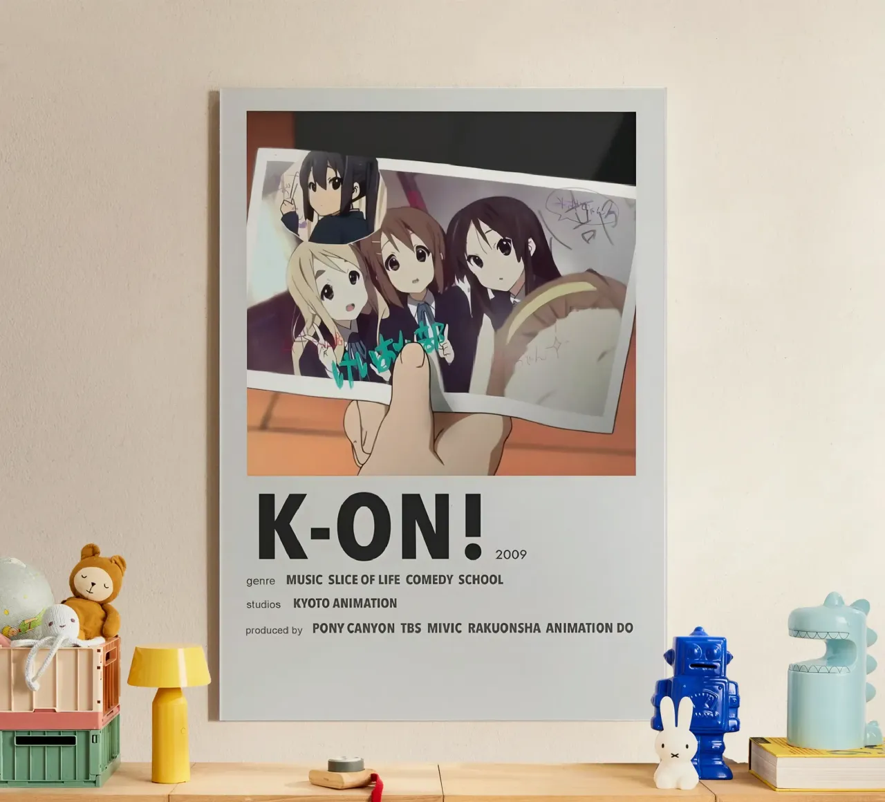 K-ON!  2009 plexiglass da Totoya