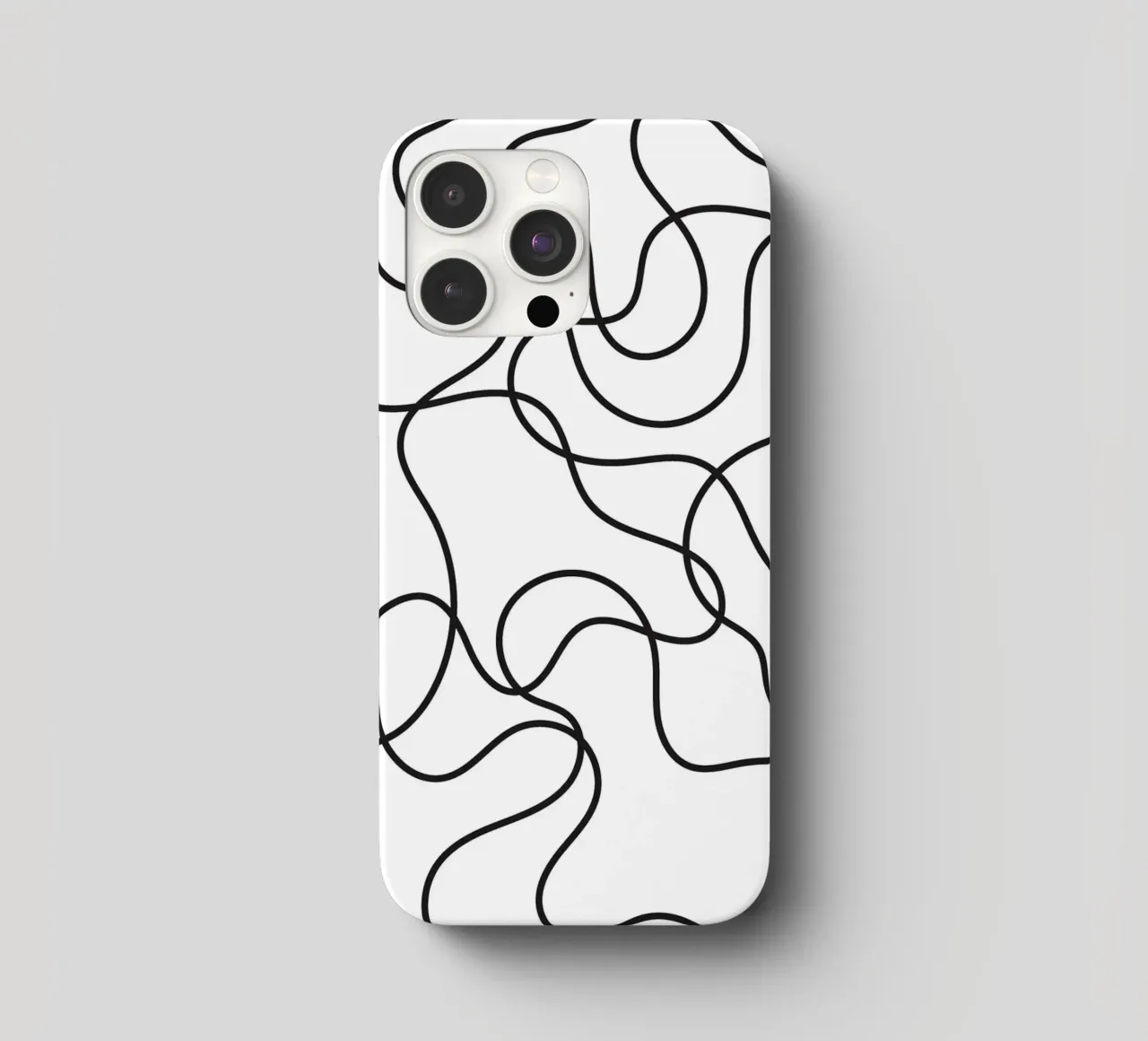Line Scribble Abstract cover iphone da galihstudio