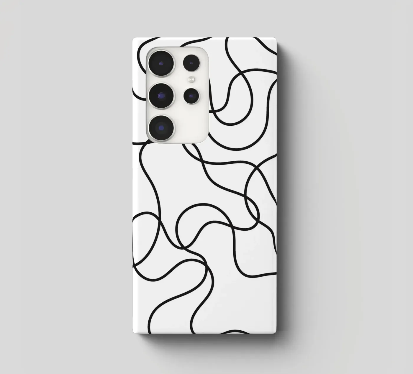 Line Scribble Abstract cover samsung da galihstudio