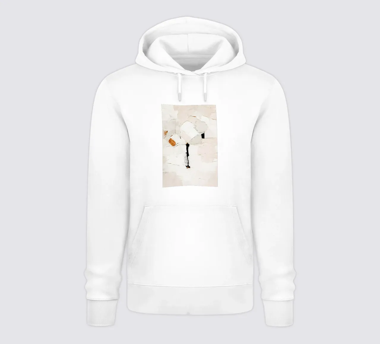 Neutral Abstract felpa con cappuccio da Ingrid Beddoes