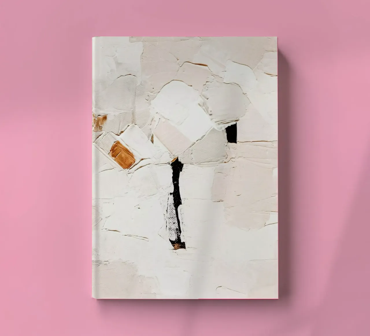 Neutral Abstract notebook by Ingrid Beddoes