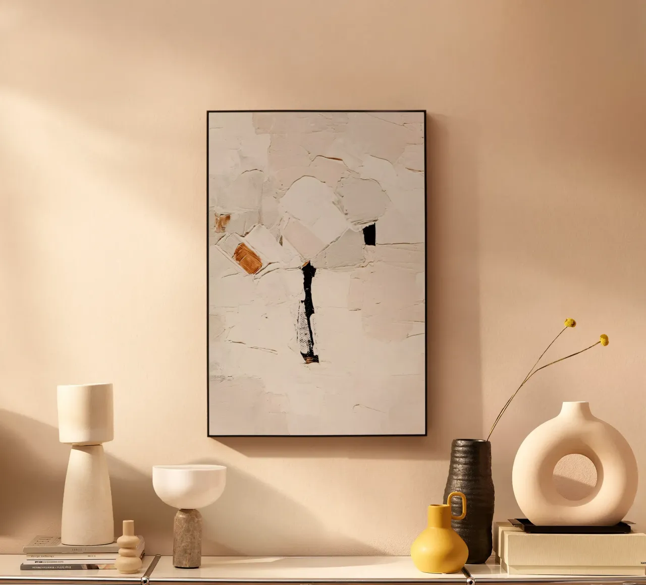 Neutral Abstract plexiglass da Ingrid Beddoes