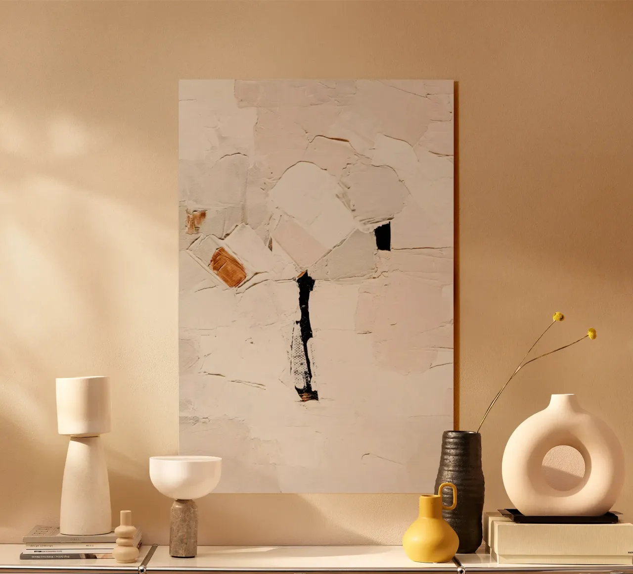 Neutral Abstract plexiglass da Ingrid Beddoes