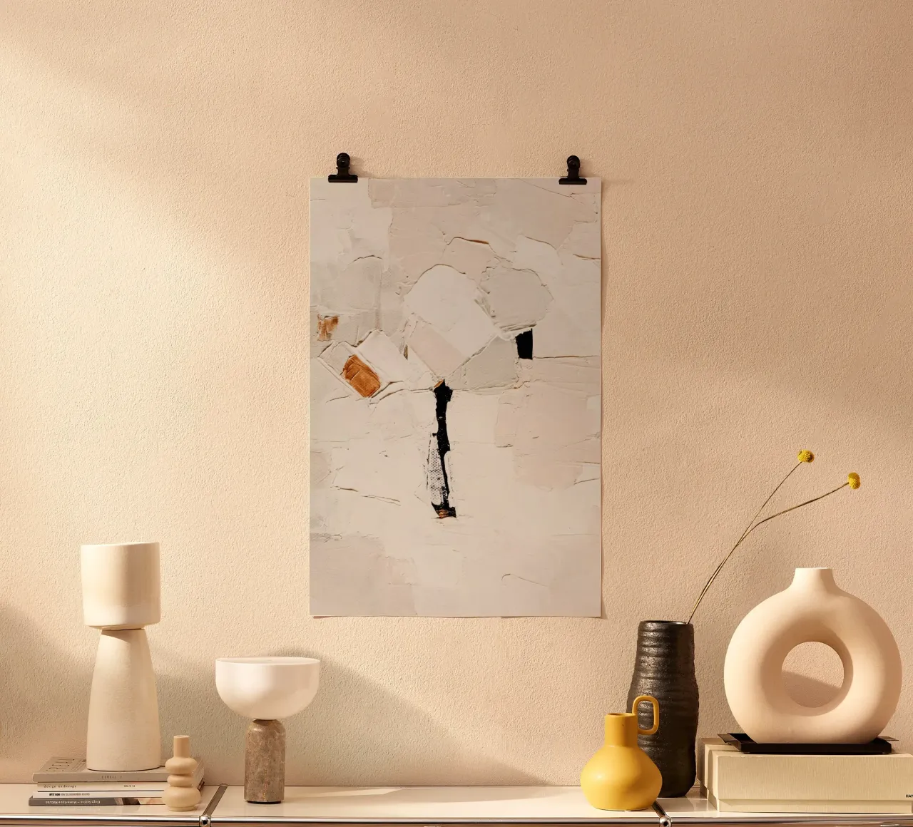 Neutral Abstract poster da Ingrid Beddoes