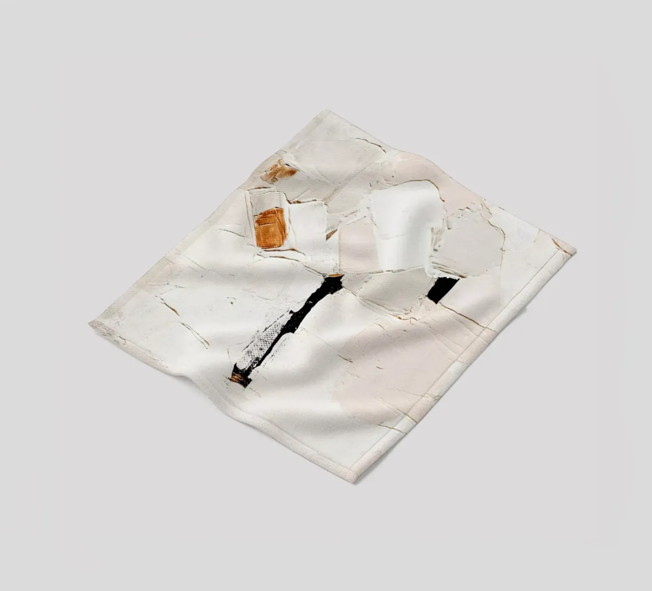 Neutral Abstract coperta in pile da Ingrid Beddoes