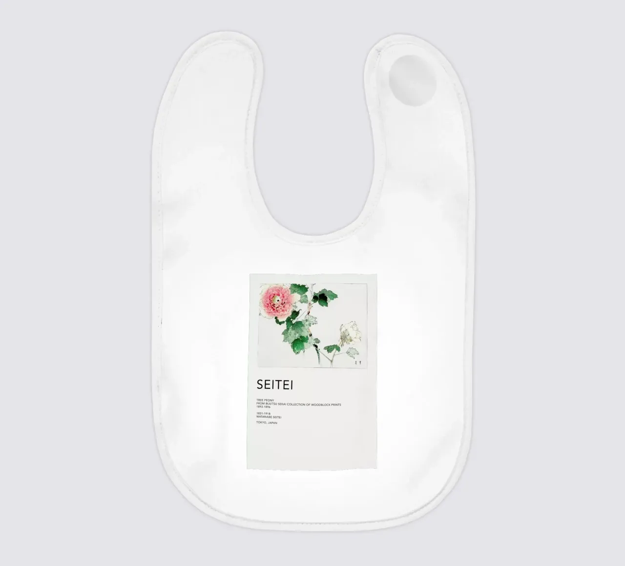 Seitei - Tree Peony bavaglino da Vintage by JUNIQE