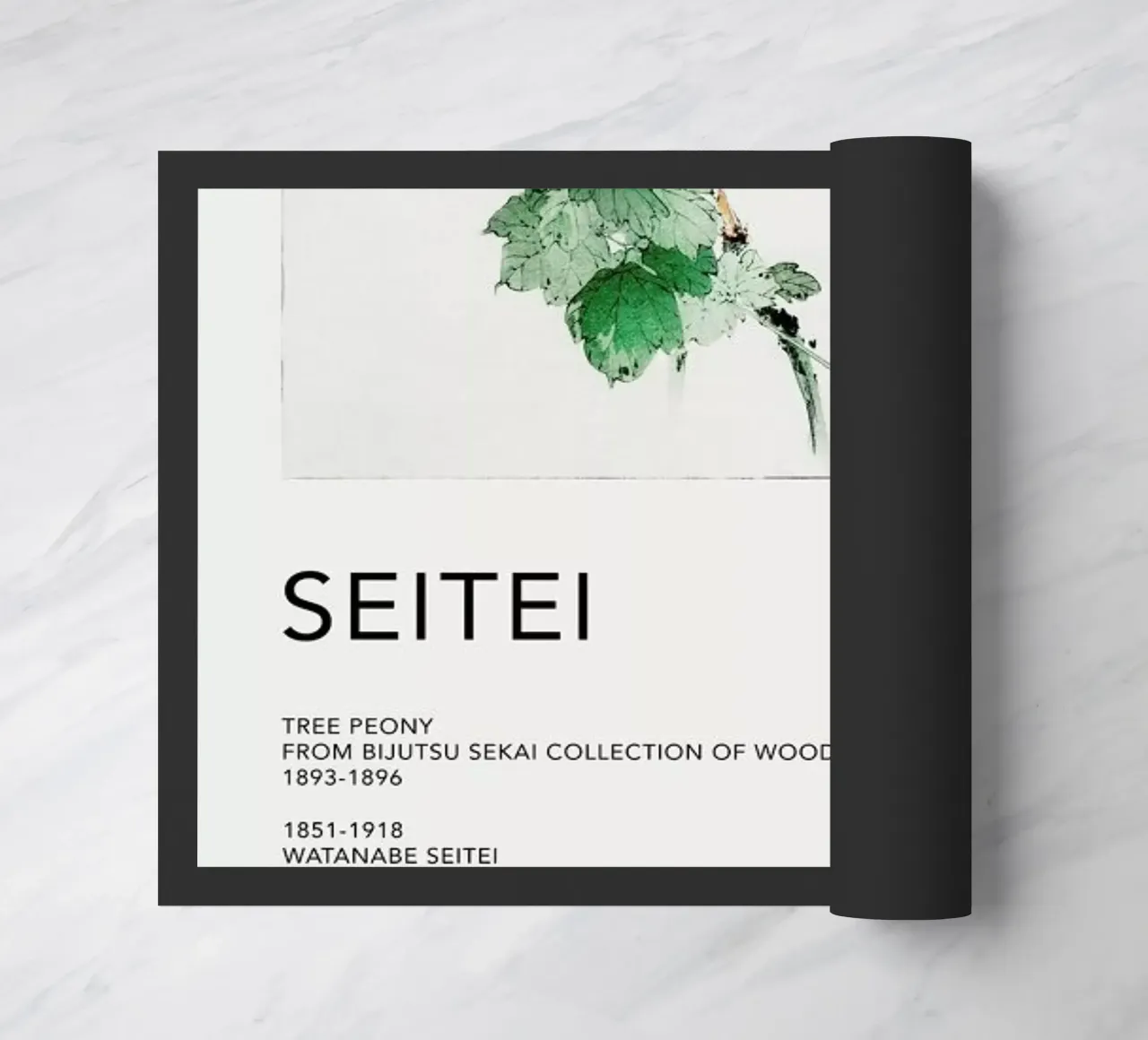 Seitei - Tree Peony zerbino da Vintage by JUNIQE