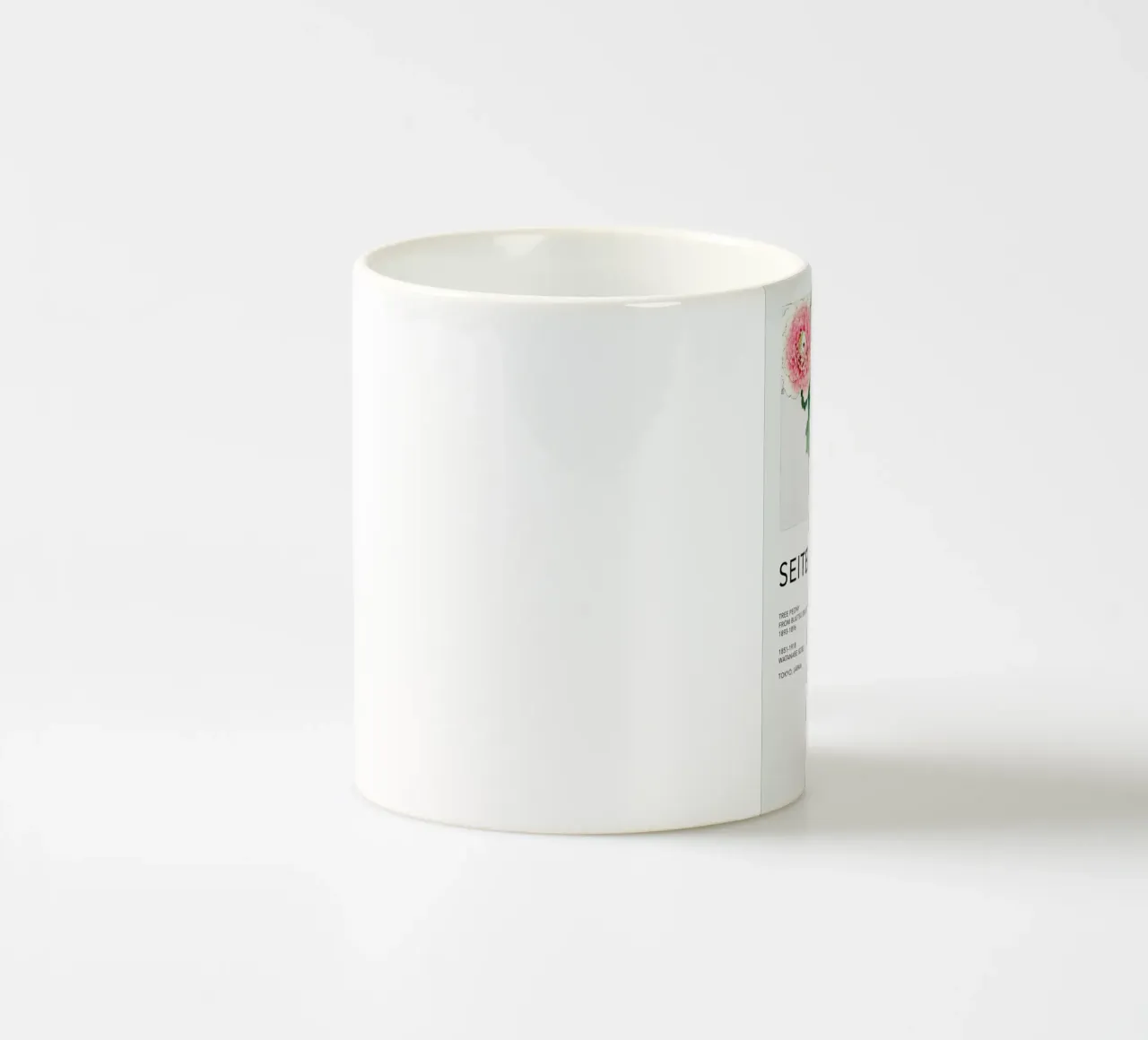 Seitei - Tree Peony tazza in ceramica da Vintage by JUNIQE