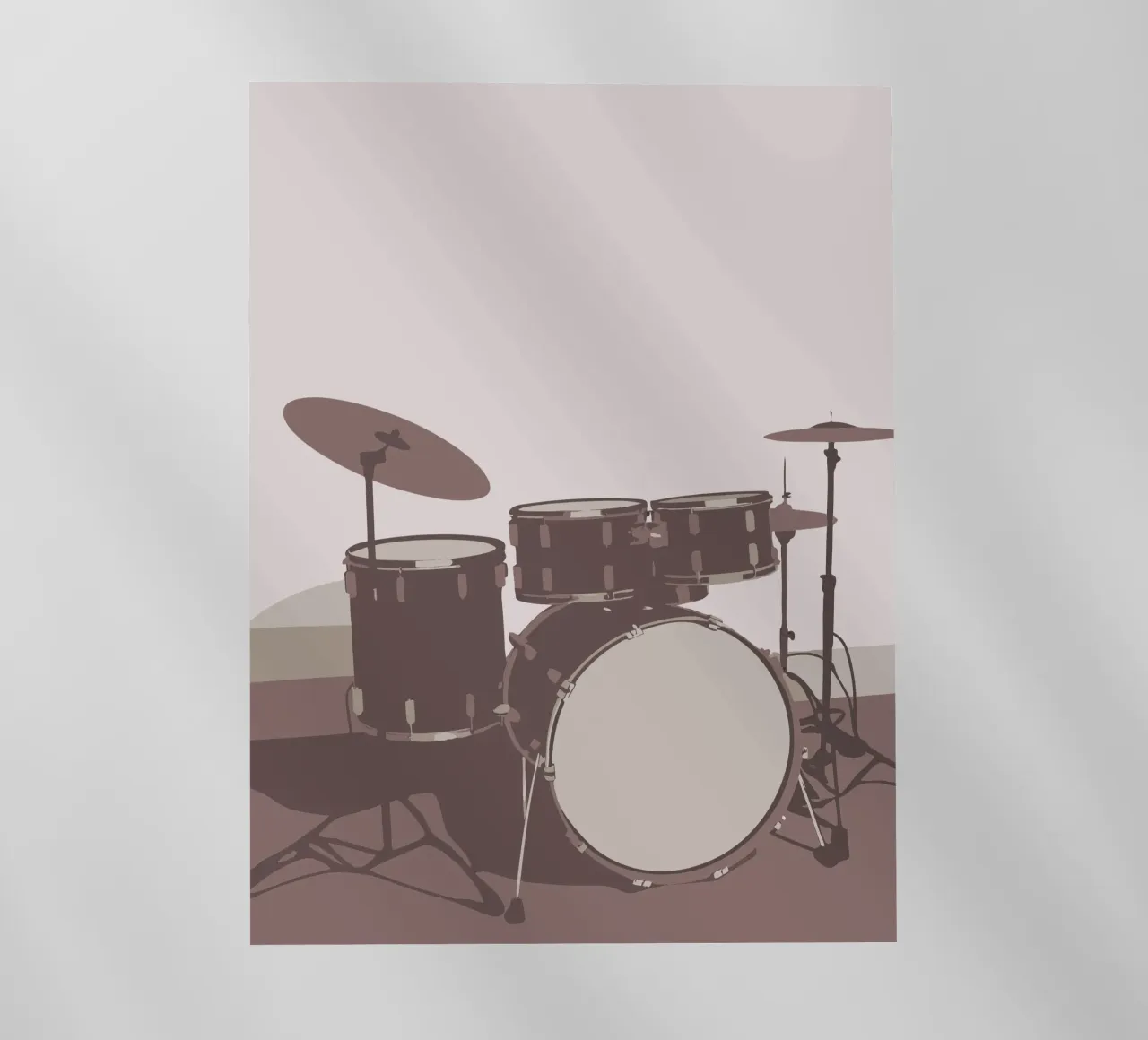 Drum Set pellicola backlit da MUSIC EDITION