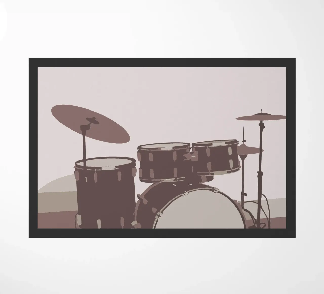 Drum Set doormat by MUSIC EDITION