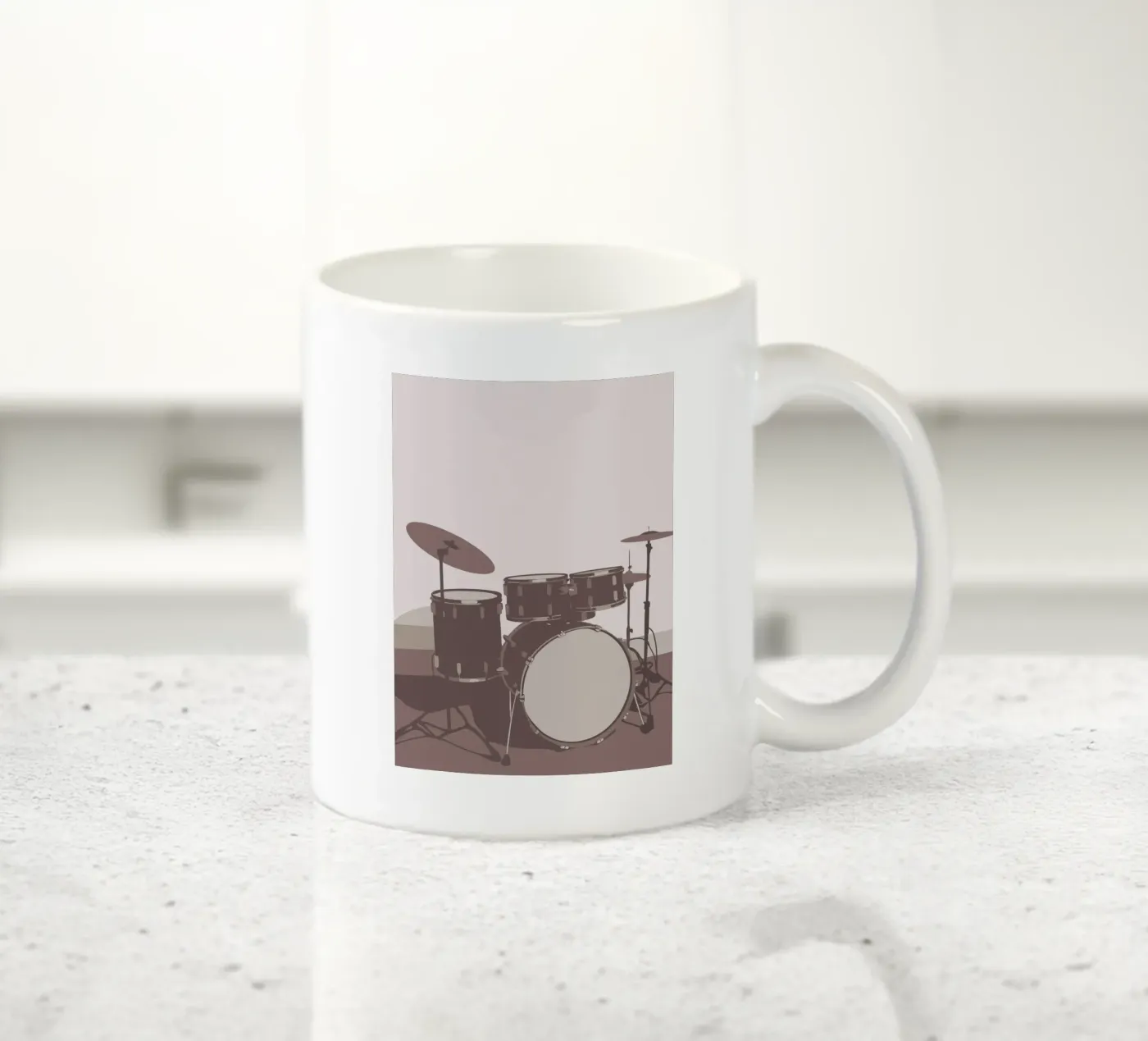Drum Set ceramic mug by MUSIC EDITION