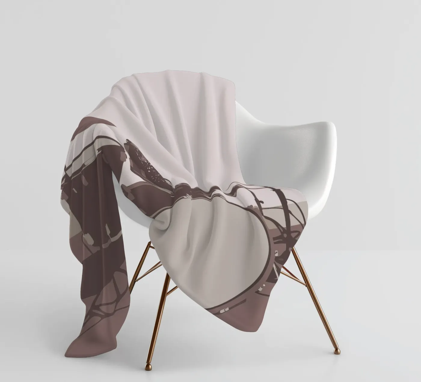 Drum Set fleece blanket by MUSIC EDITION