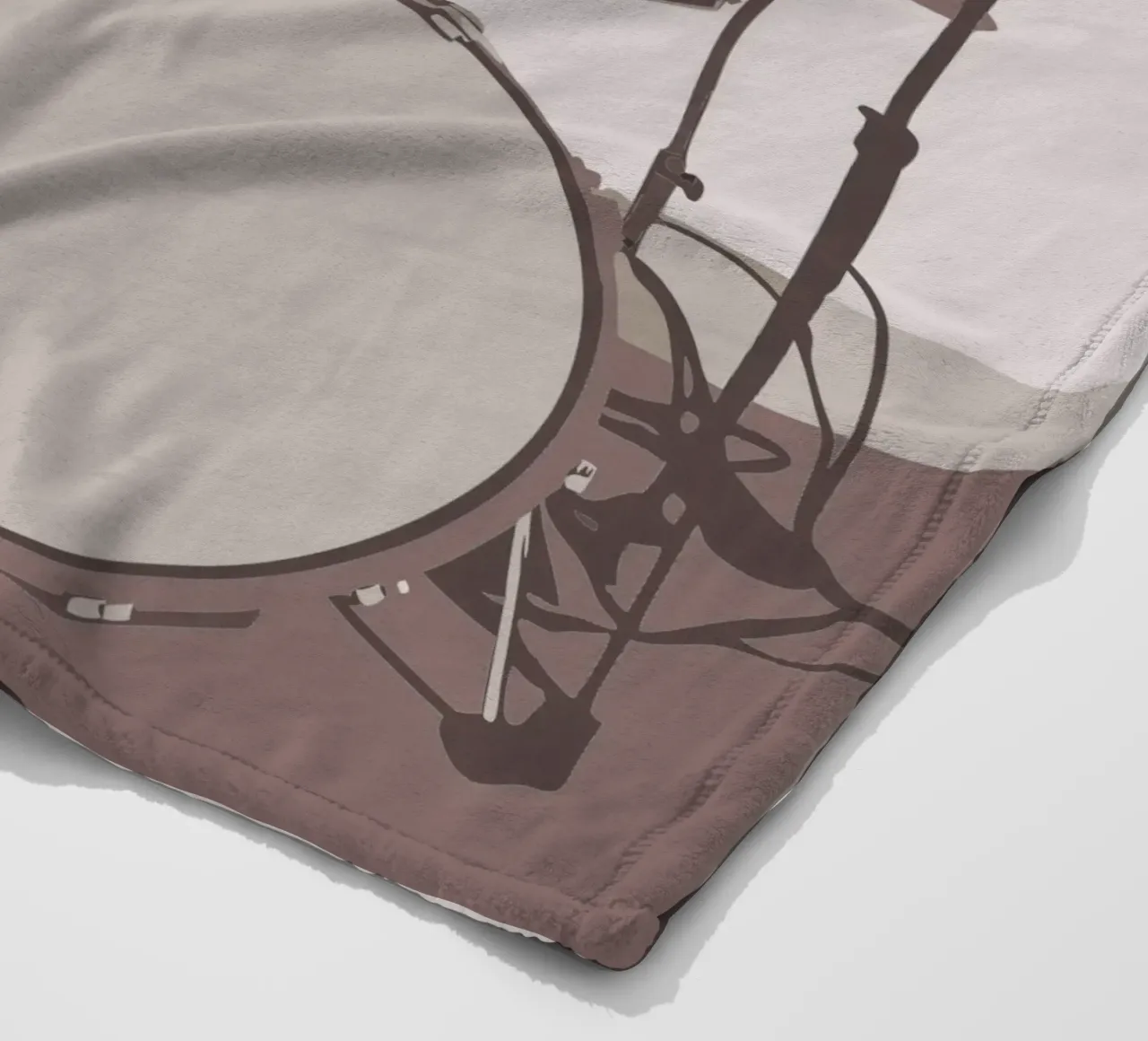 Drum Set Fleecedecke von MUSIC EDITION