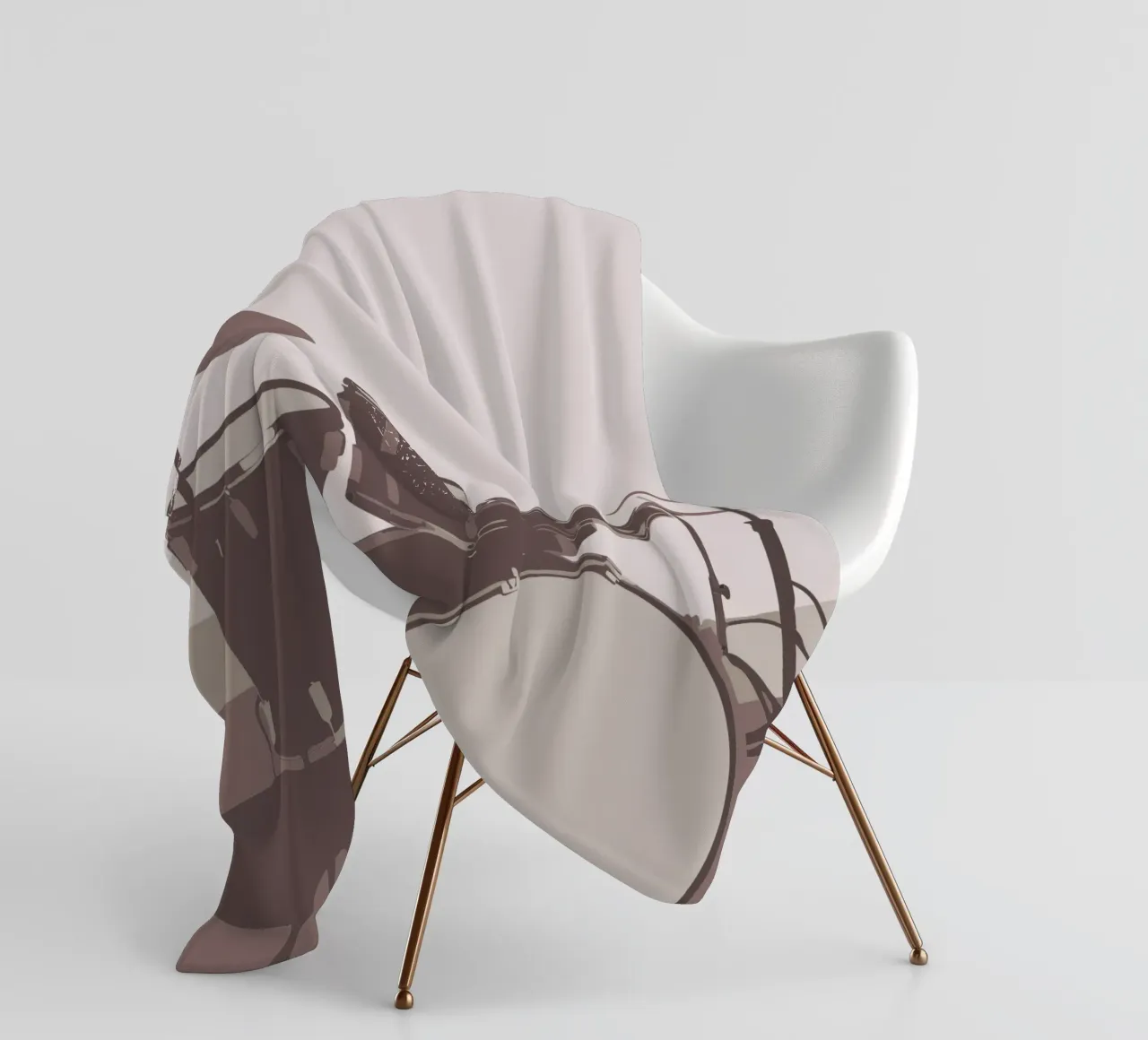 Drum Set Fleecedecke von MUSIC EDITION