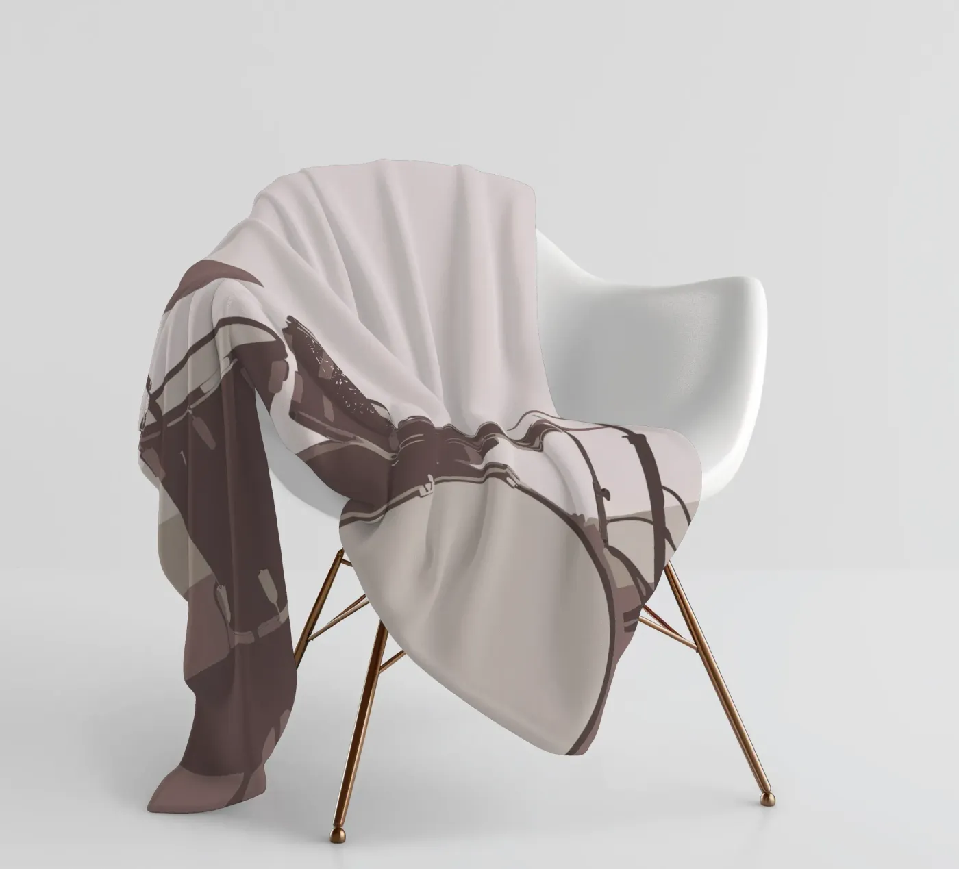 Drum Set fleece blanket by MUSIC EDITION