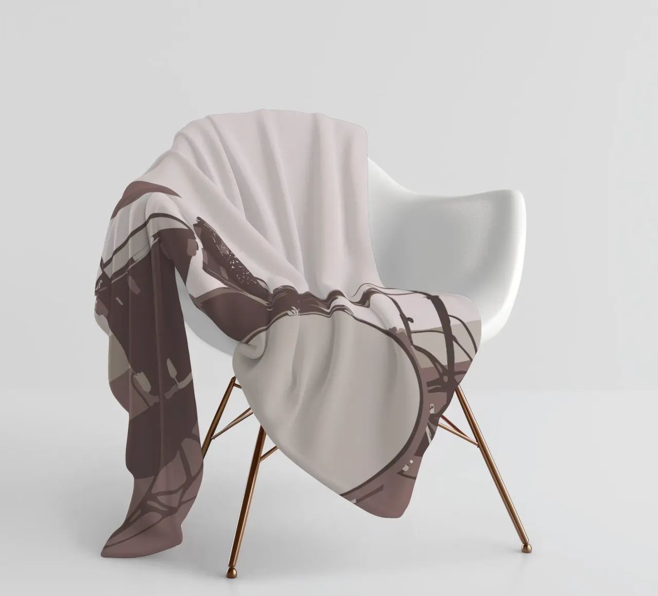 Drum Set Fleecedecke von MUSIC EDITION