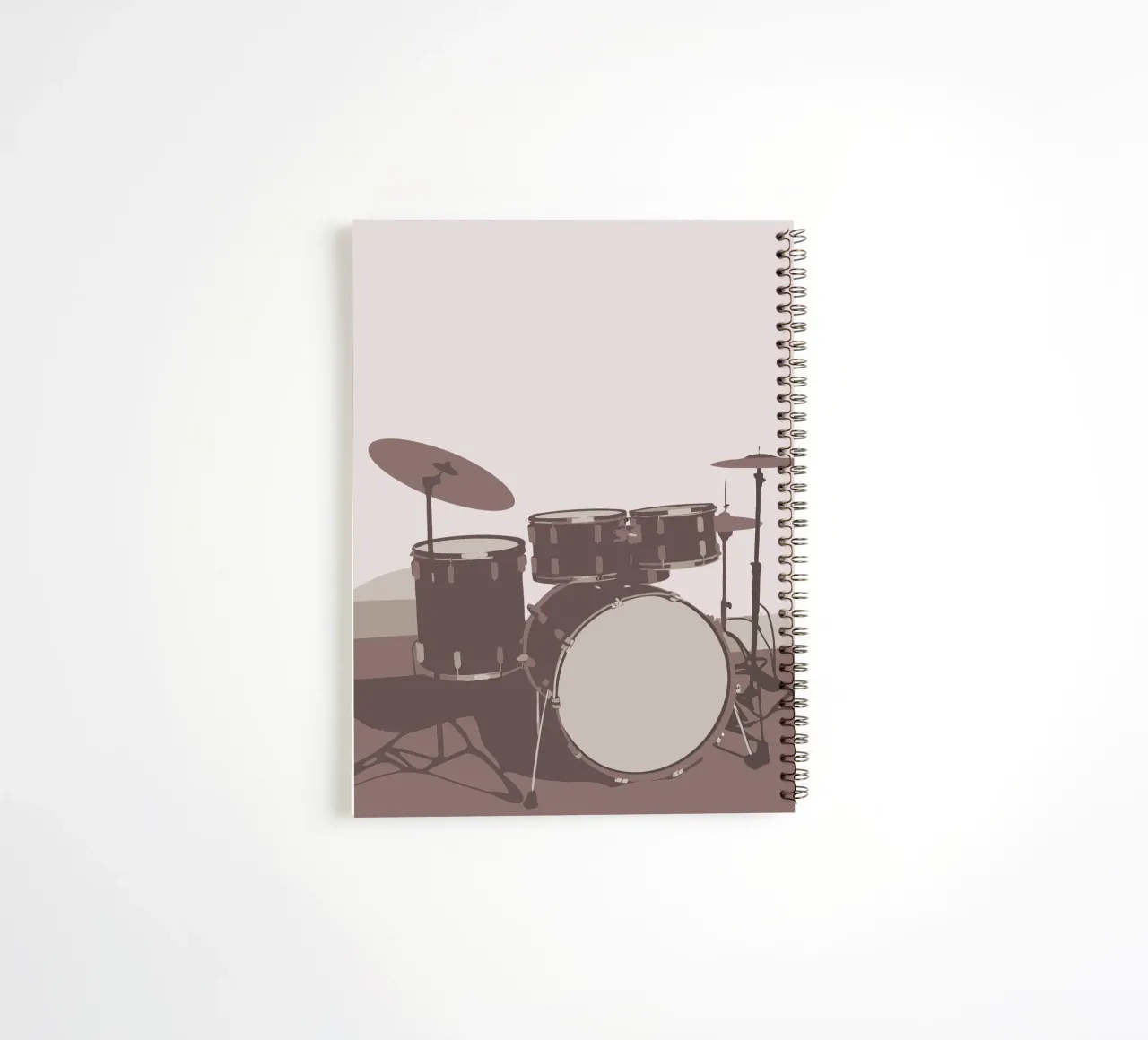 Set de batterie carnet à spirale de MUSIC EDITION