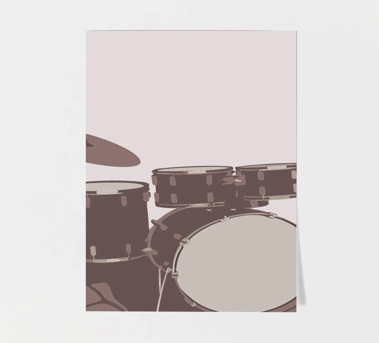 Drum Set sticker sheet by MUSIC EDITION